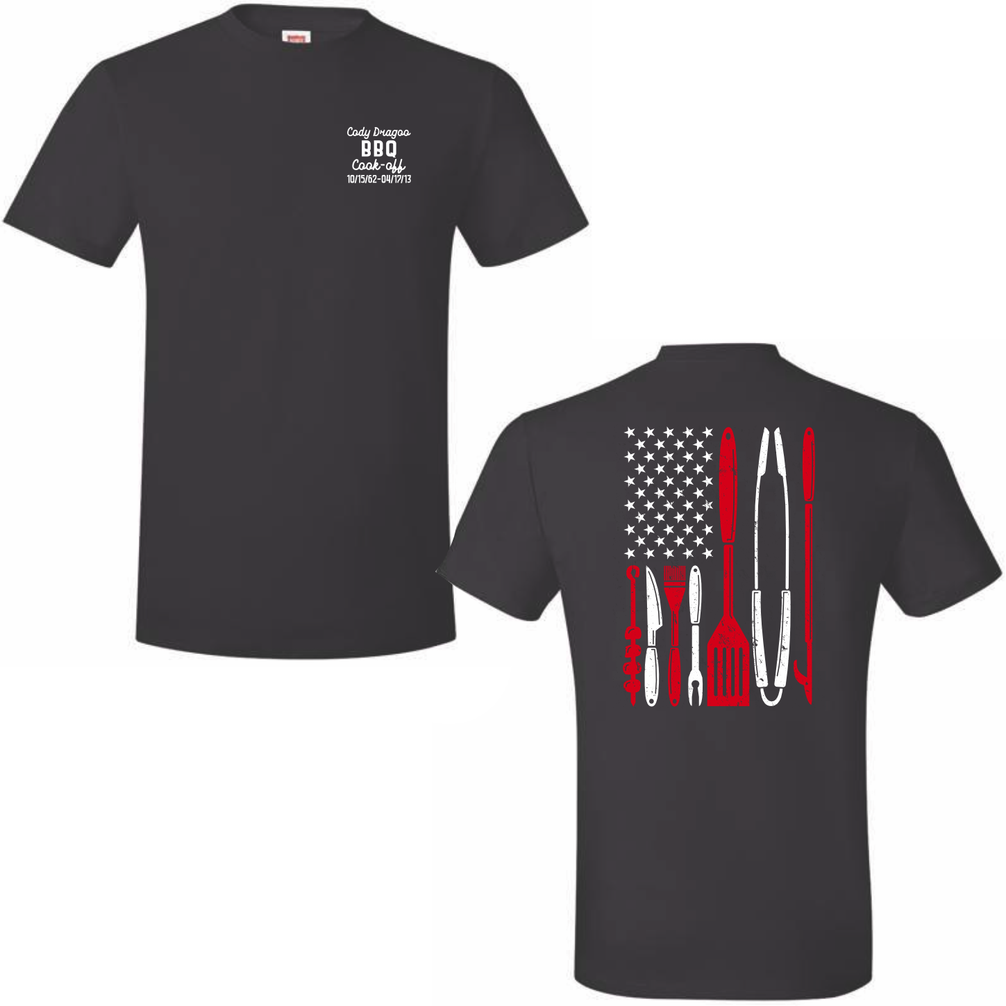 CODY DRAGOO MEMORIAL BBQ COTTON T-SHIRT