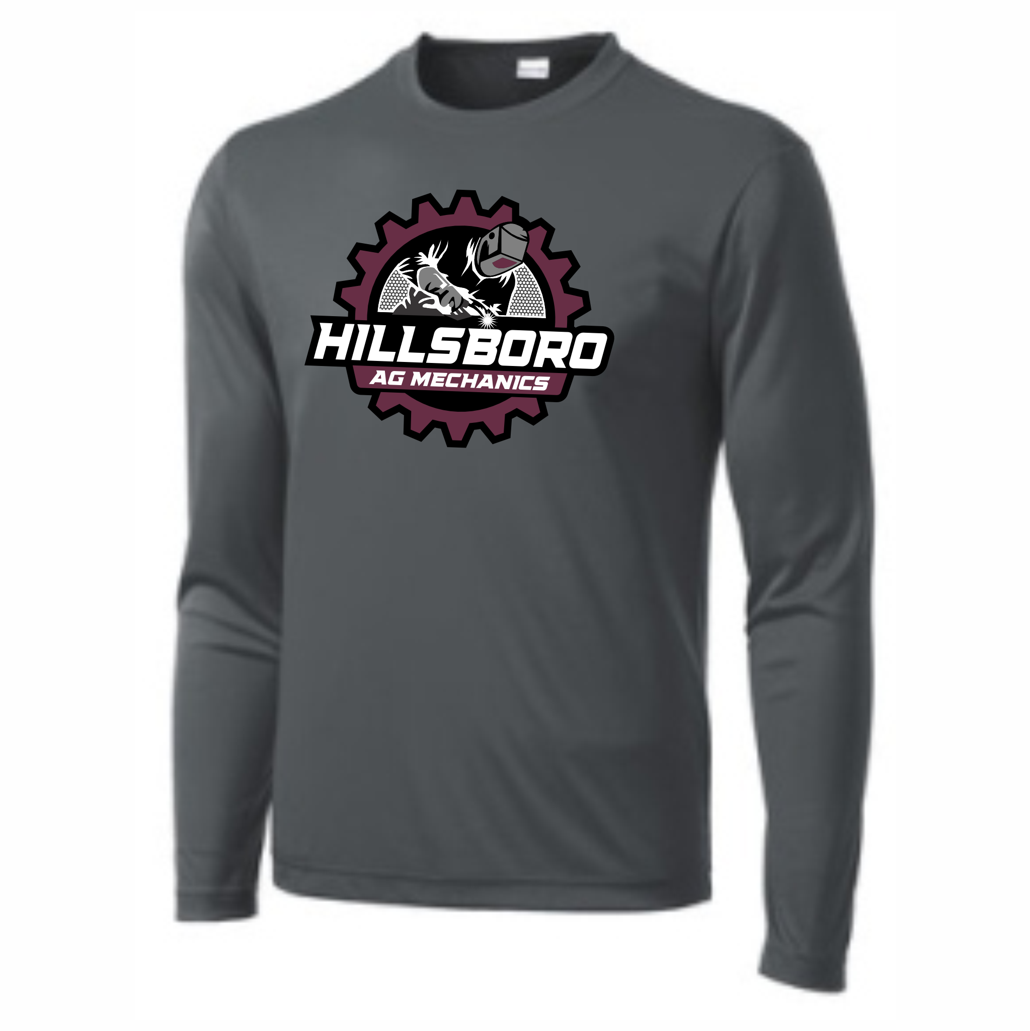 HILLSBORO AG MECHANICS - LONG SLEEVE - DRI-FIT T-SHIRT
