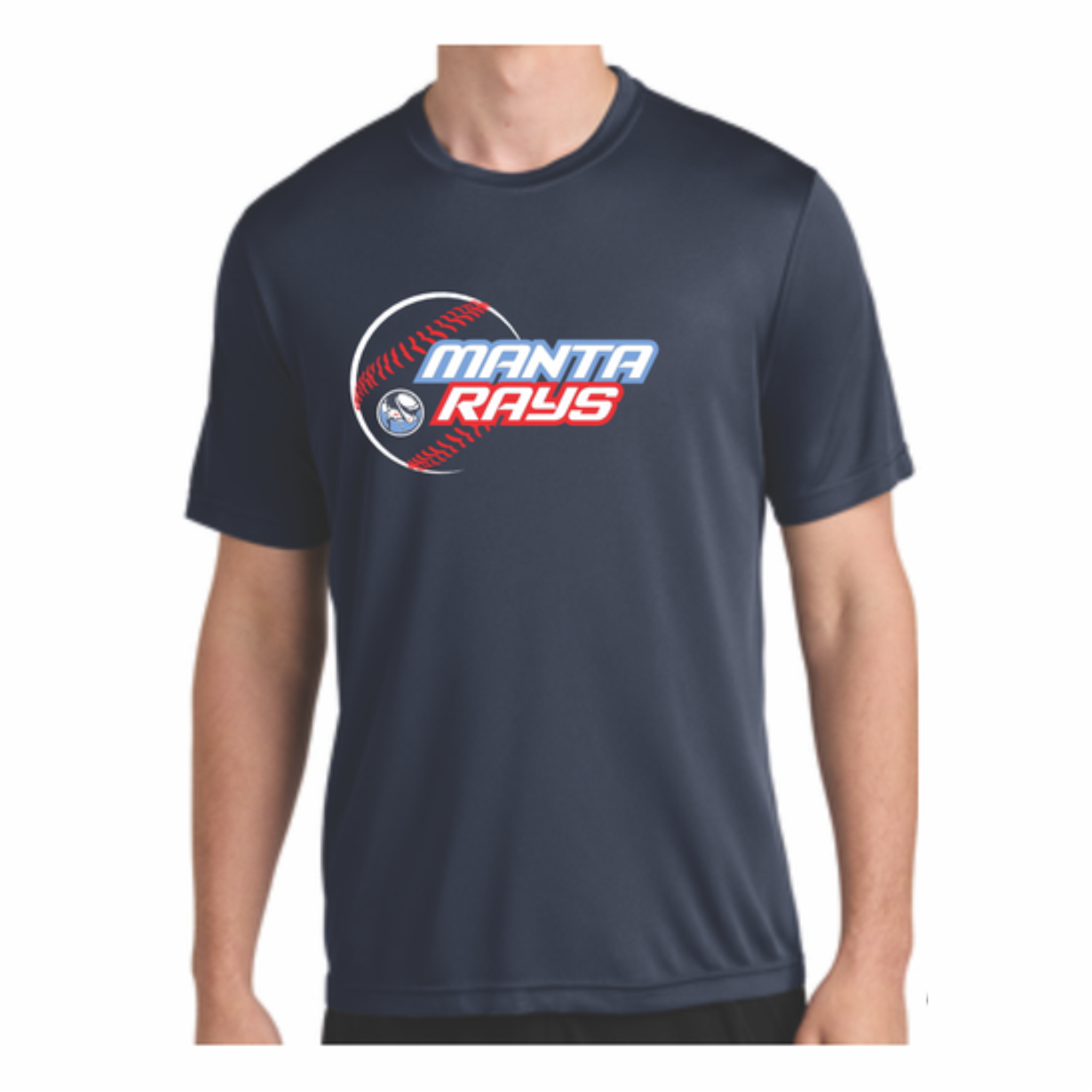 MANTA RAYS BASEBALL - DRI-FIT - NAVY