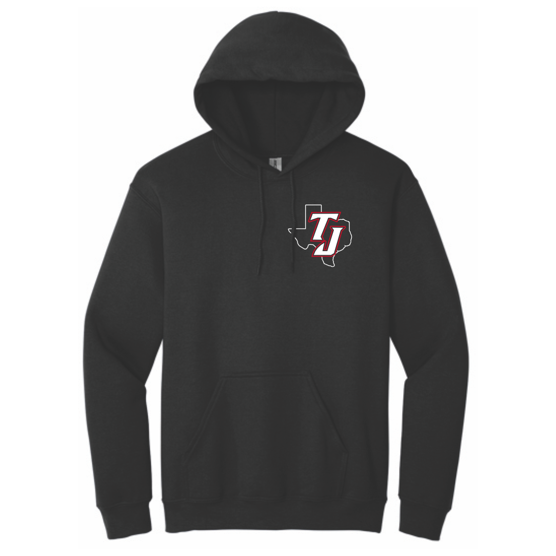 TEXAS JACKALS - HOODIE - BLACK