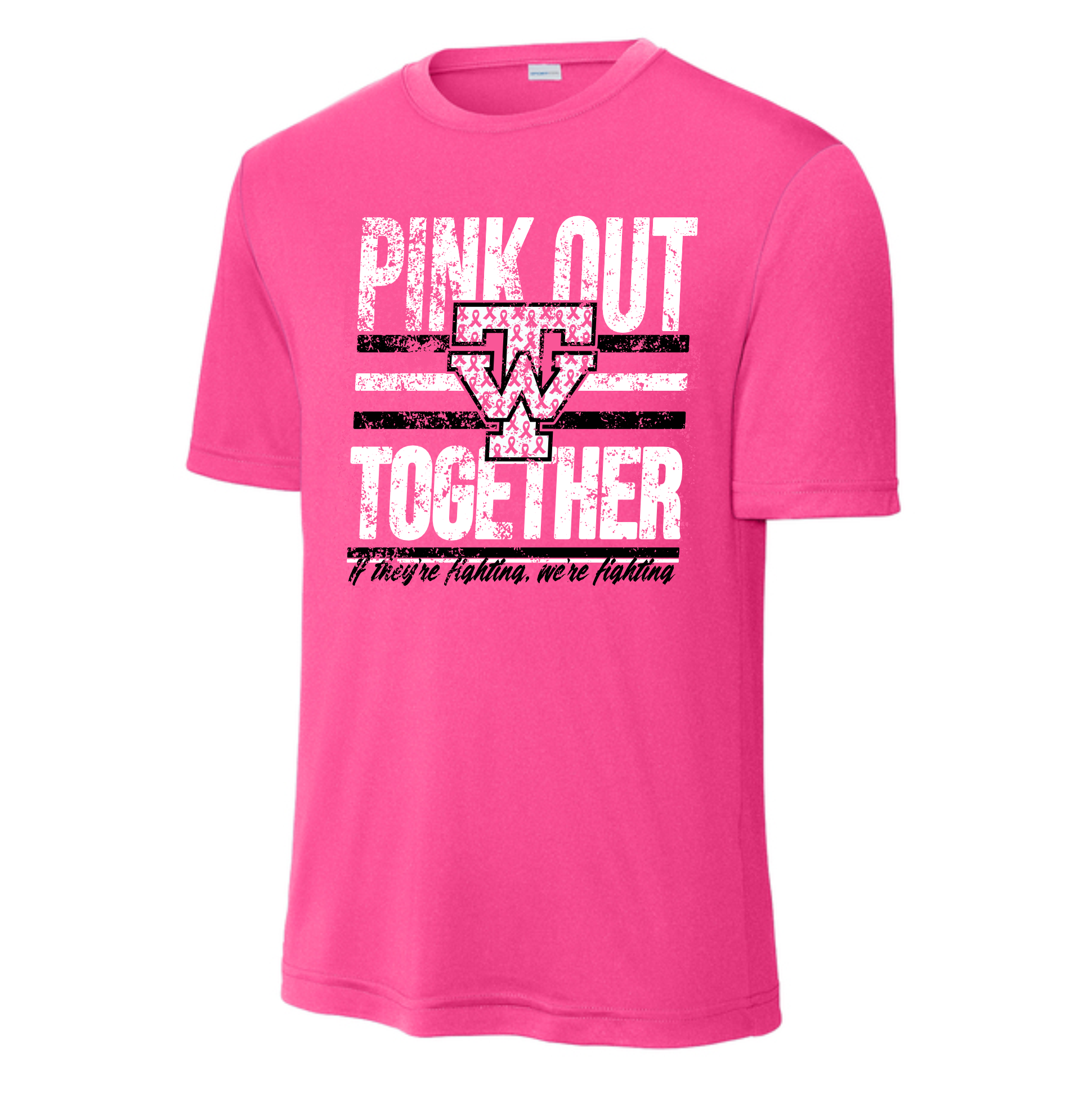 WEST PINK OUT DRI-FIT T-SHIRT