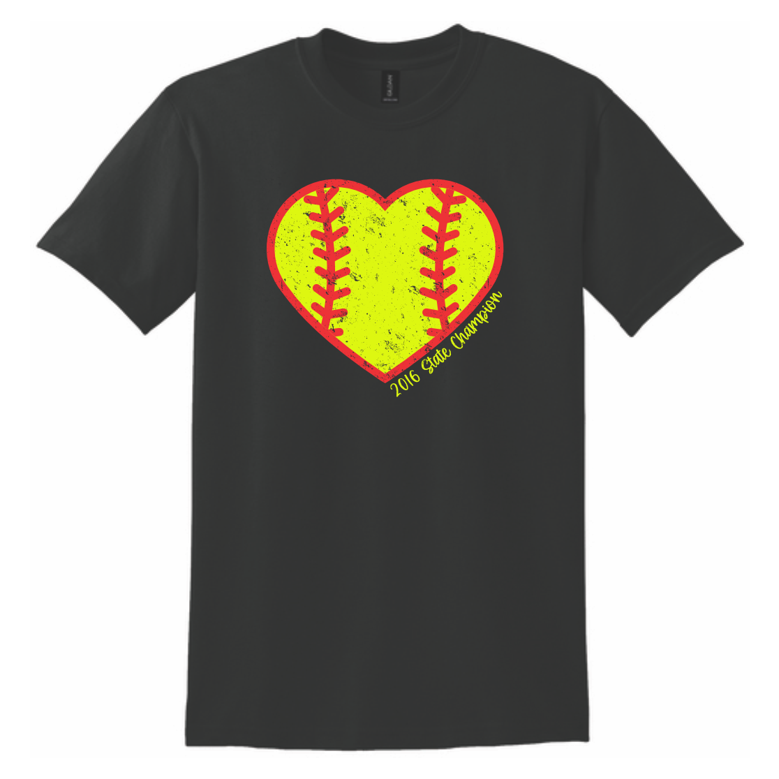 WEST SOFTBALL 2016 STATE CHAMPIONS COTTON T-SHIRT