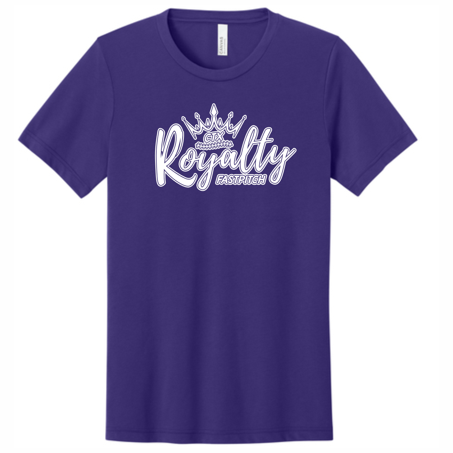 CTX ROYALTY - SHORT SLEEVE T-SHIRT - SOLID PURPLE