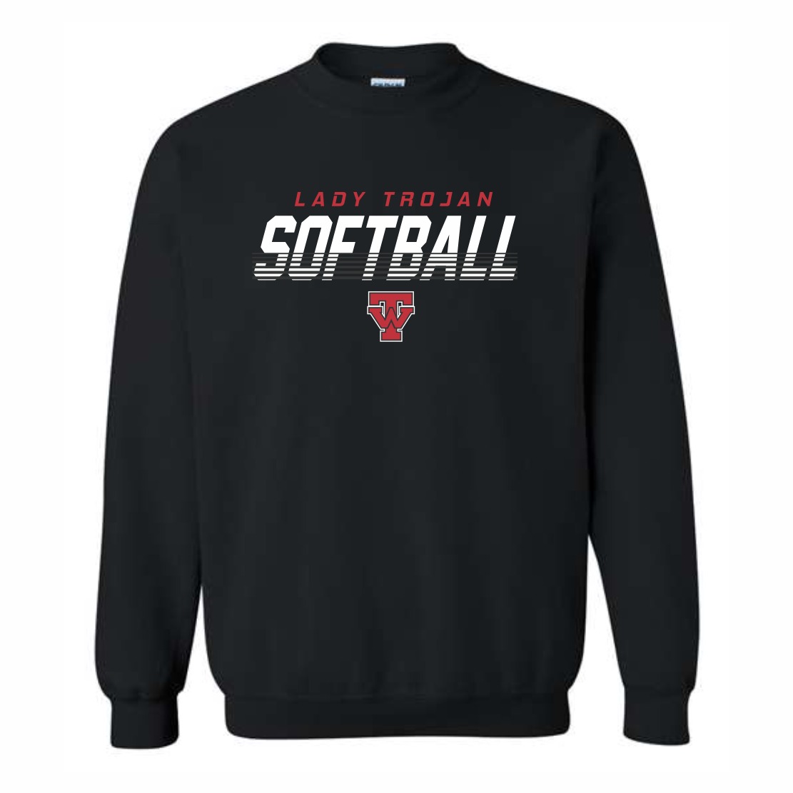 LADY TROJAN SOFTBALL SWEATSHIRT