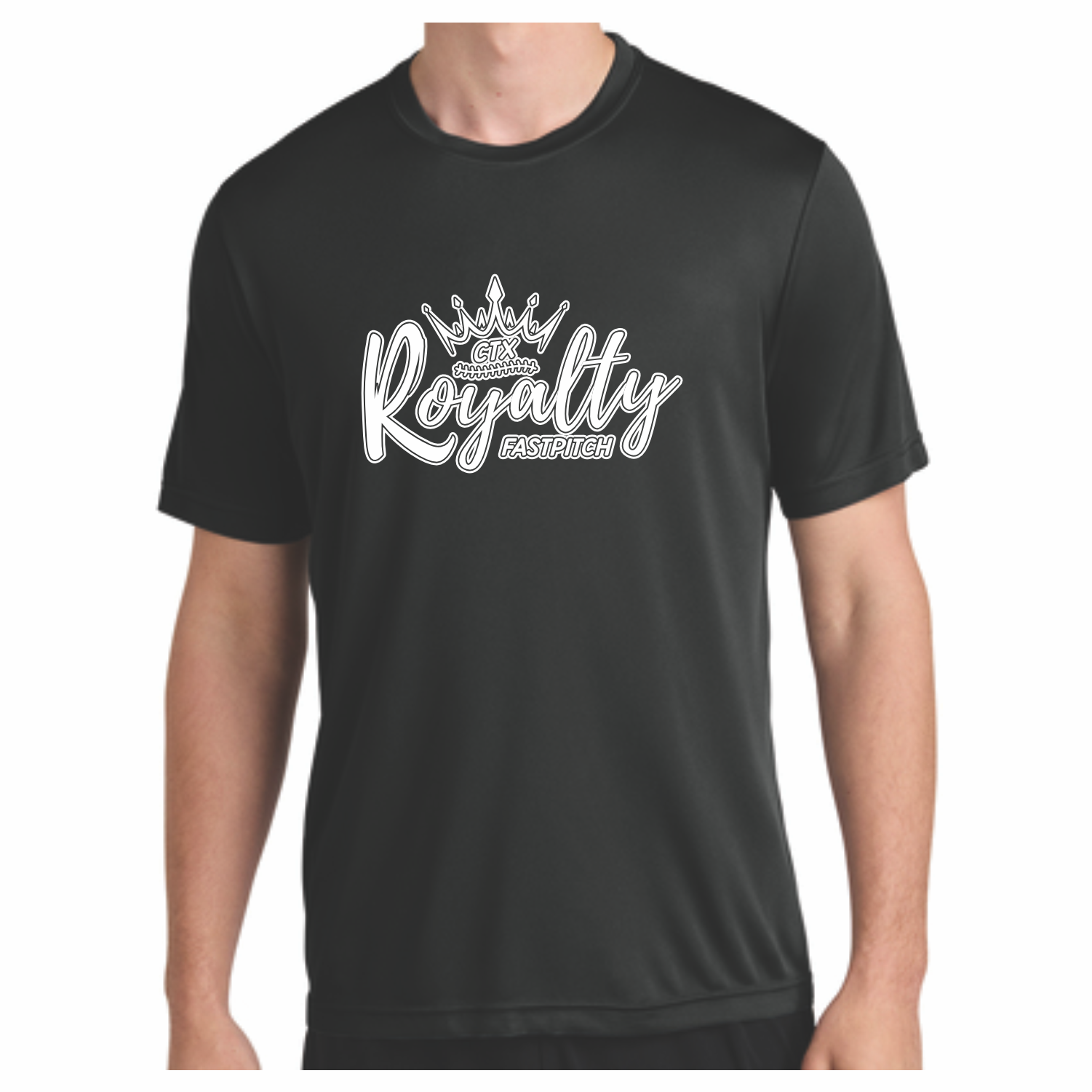 CTX ROYALTY - DRI-FIT S/SLEEVE T-SHIRT - BLACK