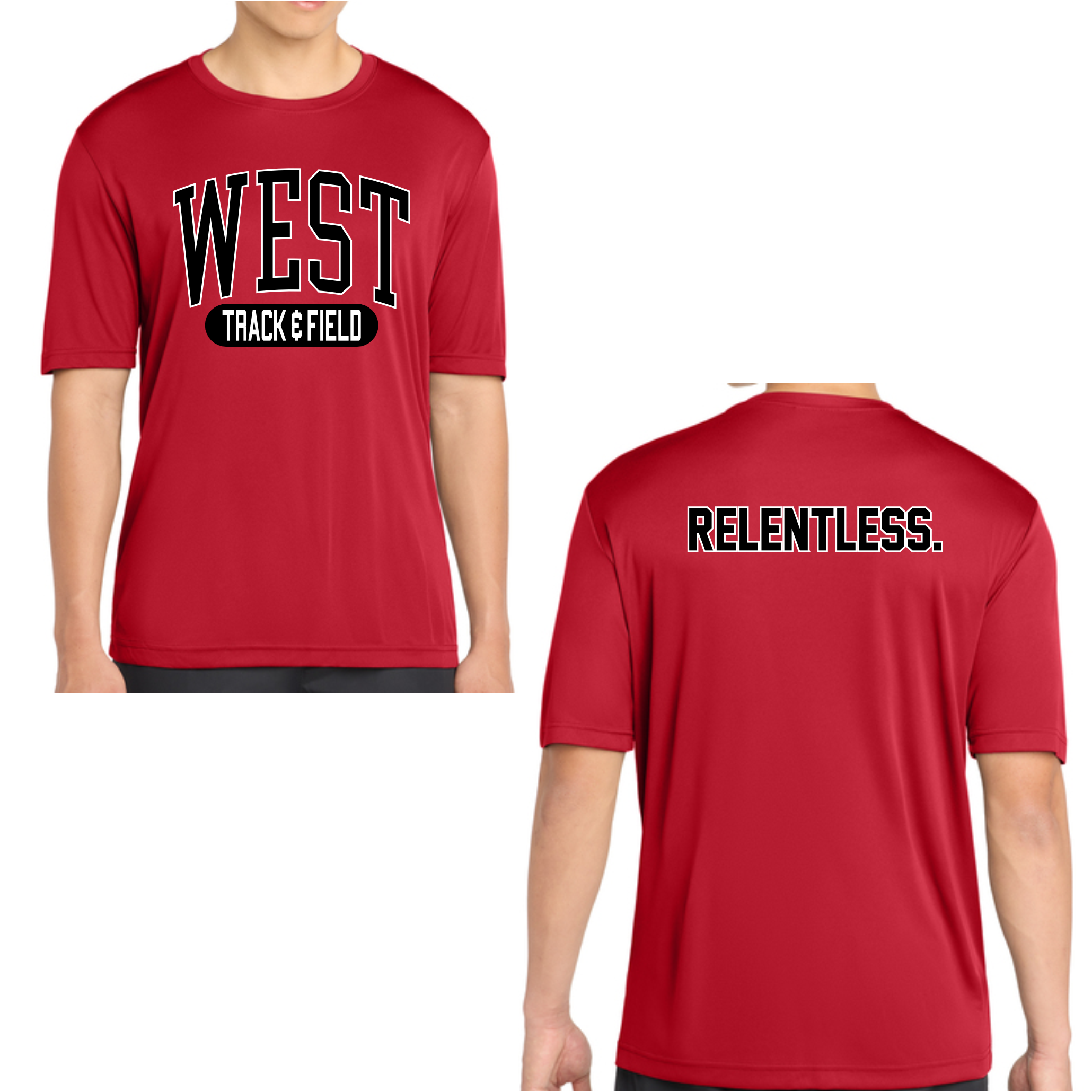 WEST TRACK DRI-FIT SHORT SLEEVE T-SHIRT