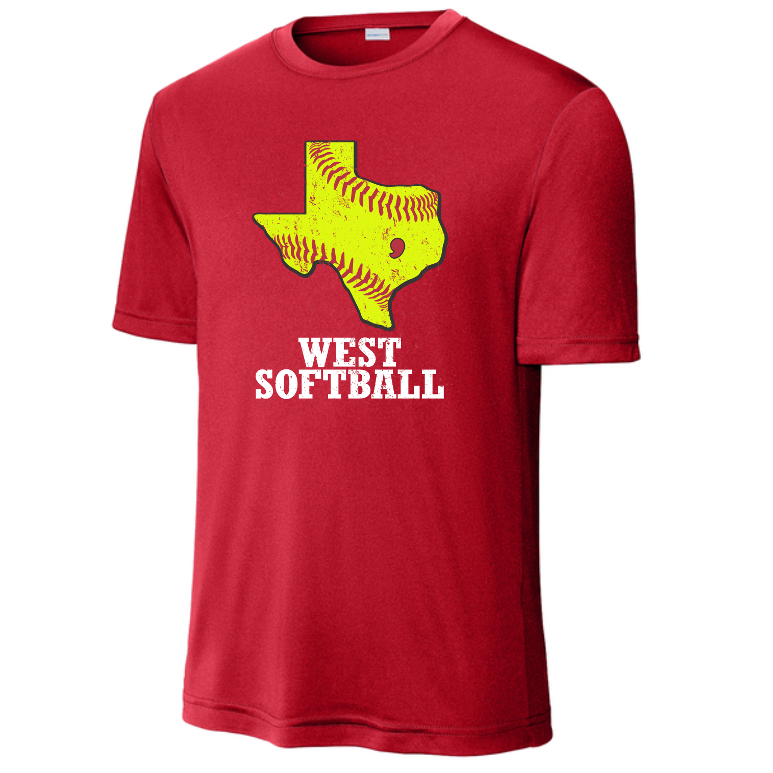 WEST COMMA SOFTBALL DRI-FIT T-SHIRT