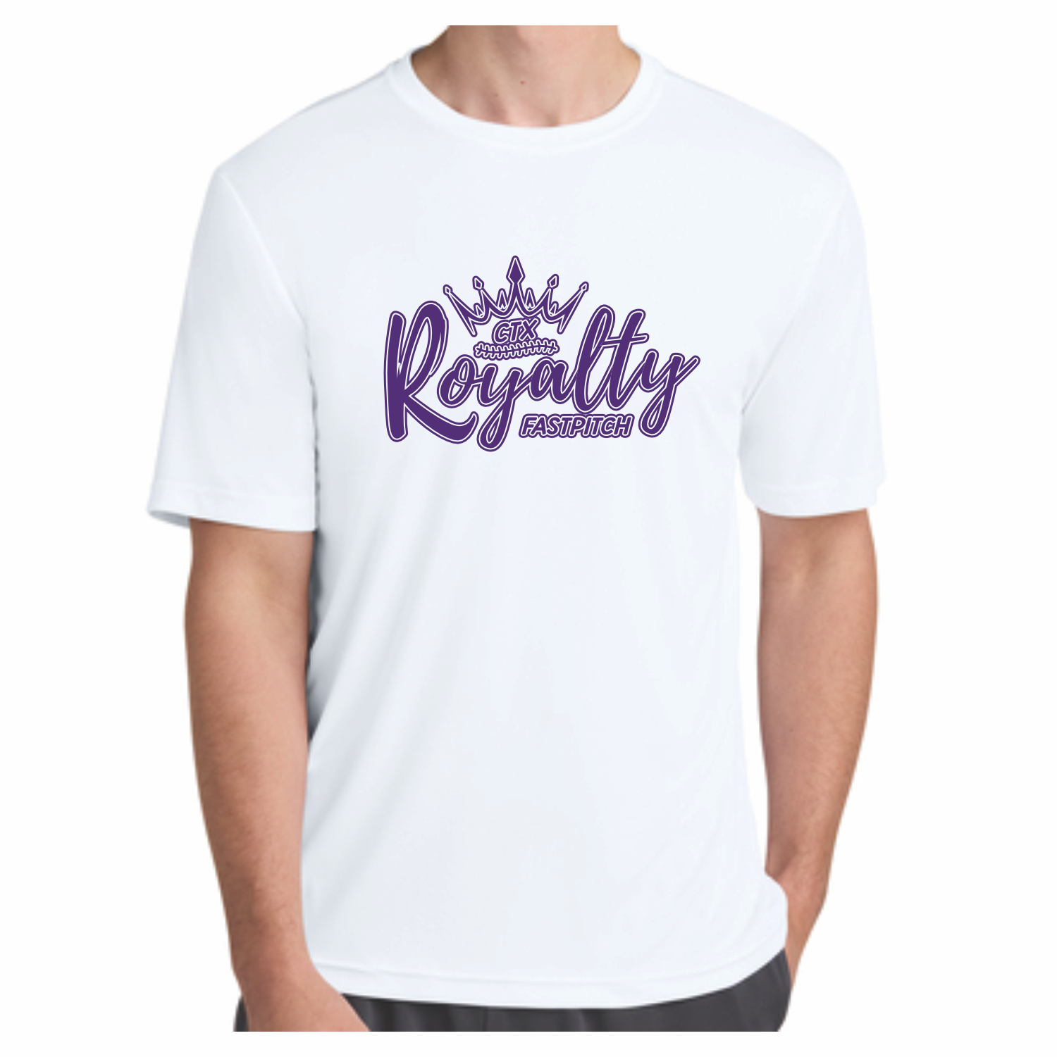 CTX ROYALTY - DRI-FIT S/SLEEVE T-SHIRT - WHITE