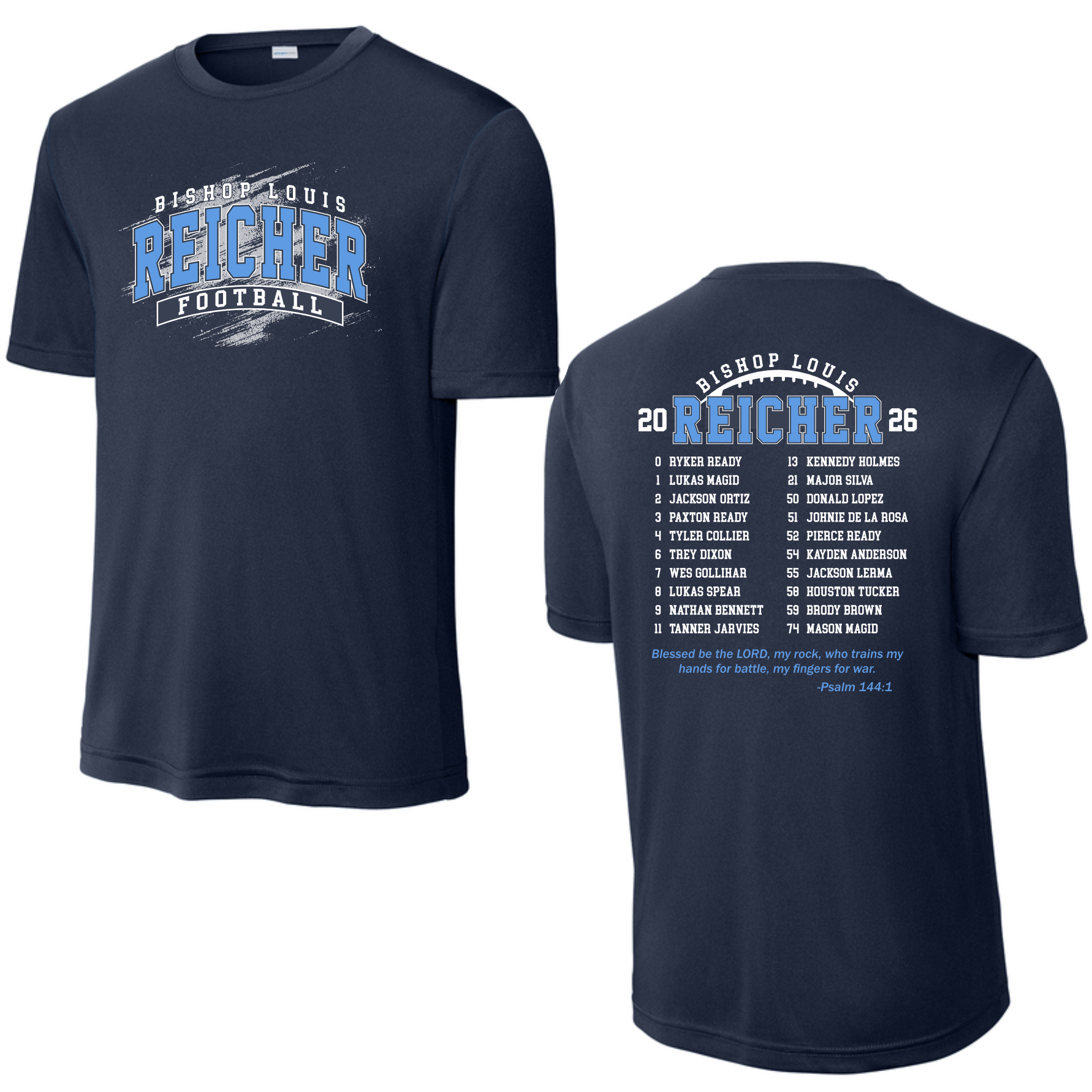 REICHER FOOTBALL - DRI-FIT - SHORT SLEEVE T-SHIRT