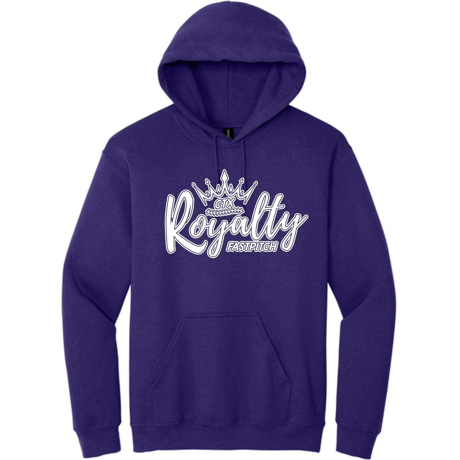 CTX ROYALTY - COTTON HOODIE - PURPLE