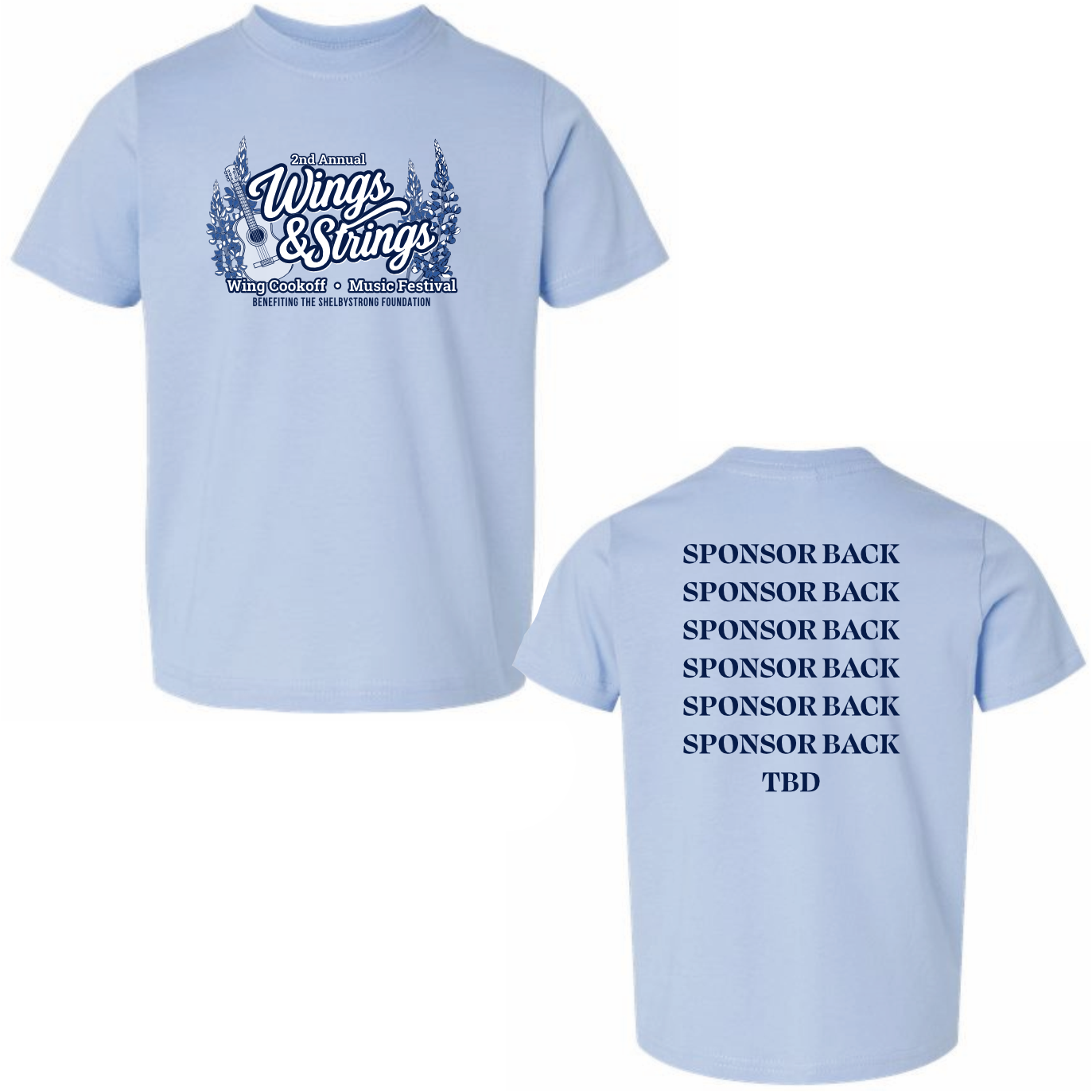 WINGS & STRINGS - TODDLER - T-SHIRT