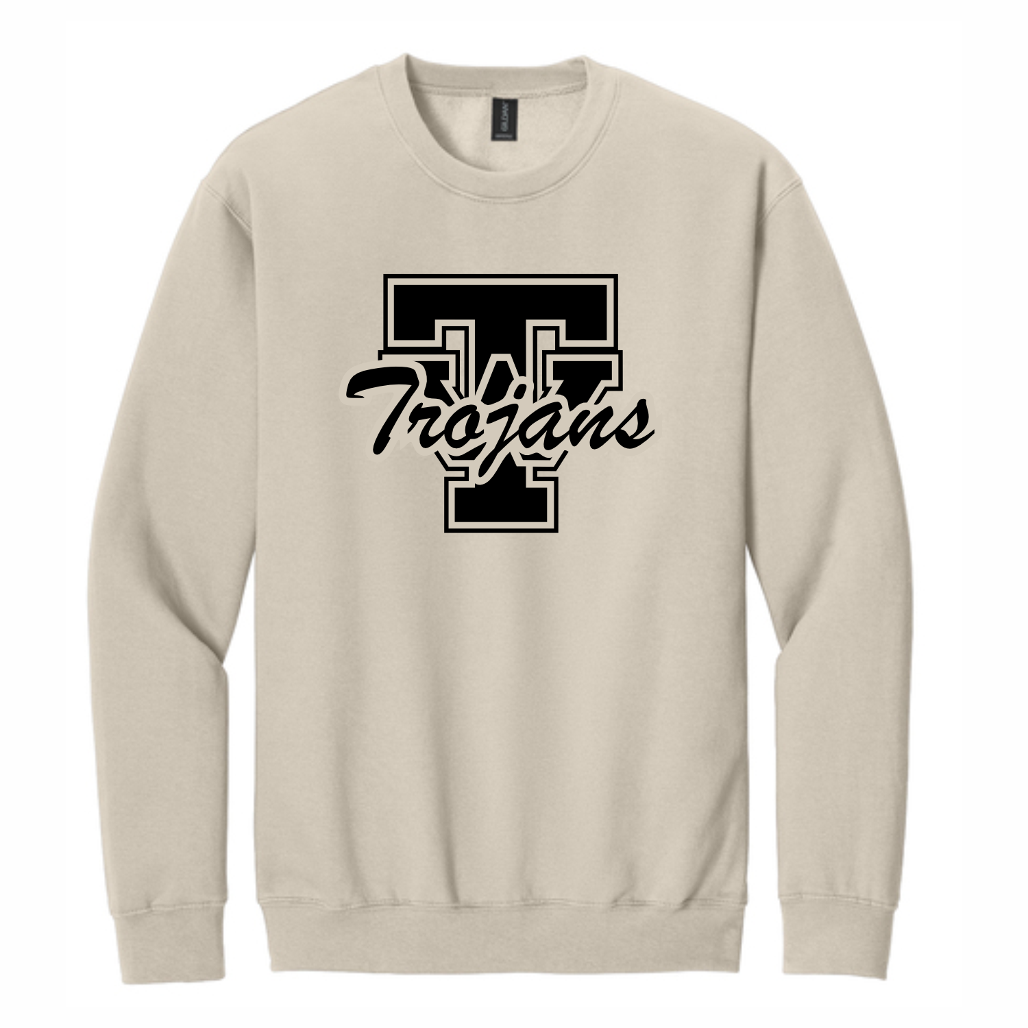 WEST BOOSTER CLUB - 9a - WT TROJANS - SOFT SWEATSHIRT