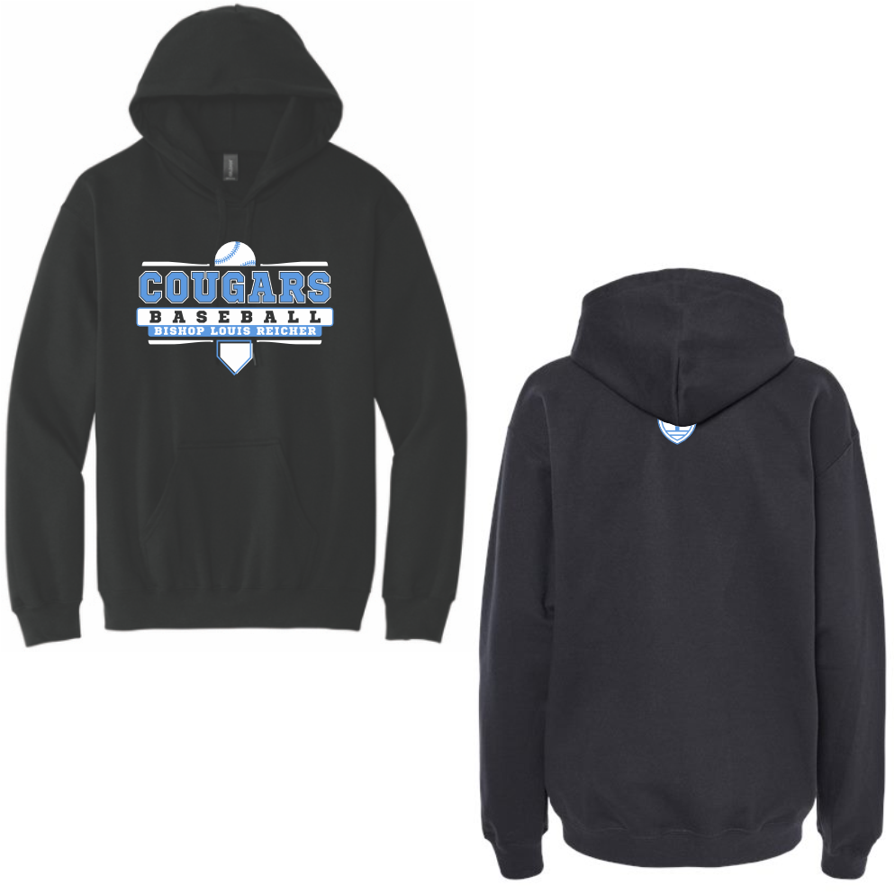 REICHER BASEBALL - HOODIE - BLACK