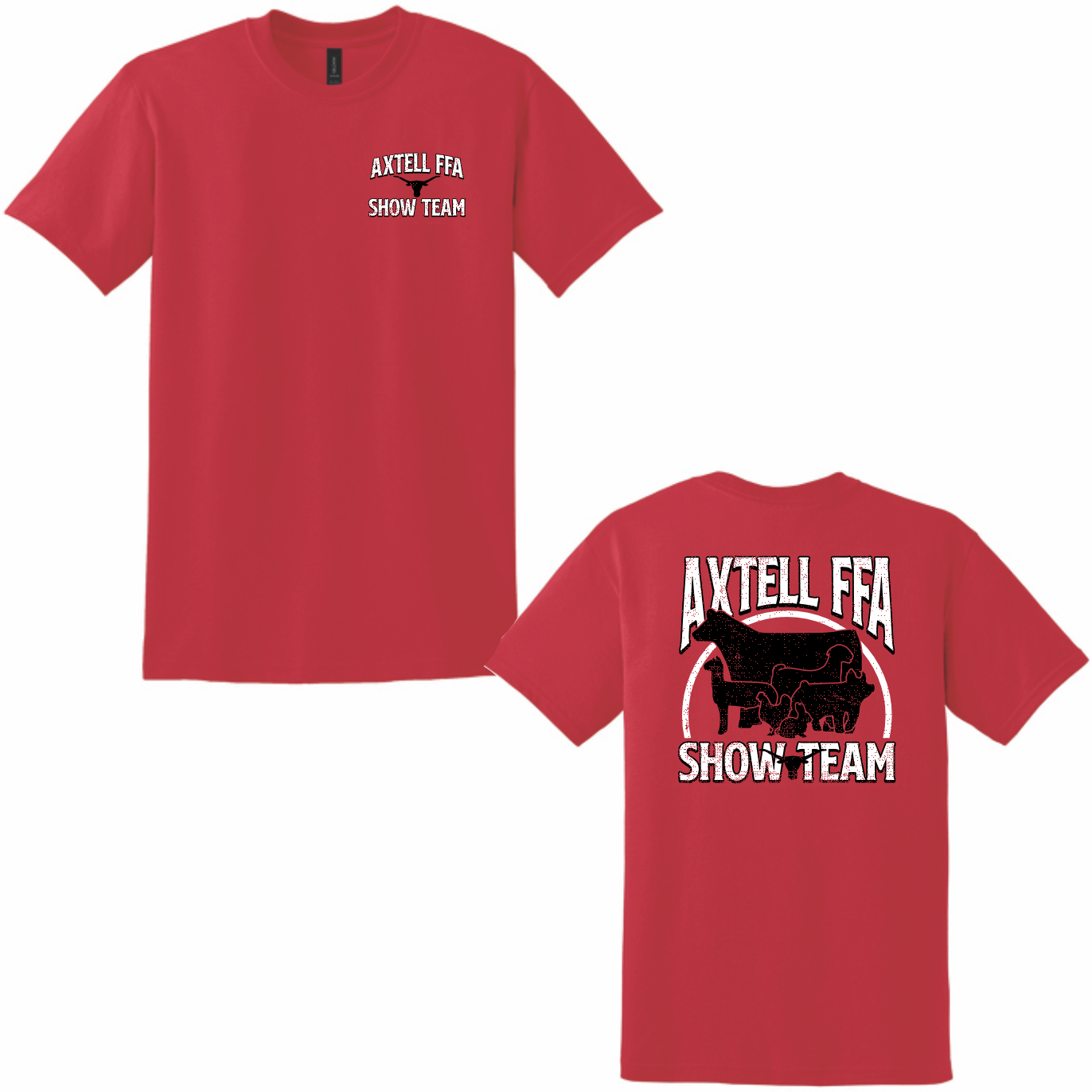AXTELL FFA - SHOW TEAM T-SHIRT - SOFT COTTON