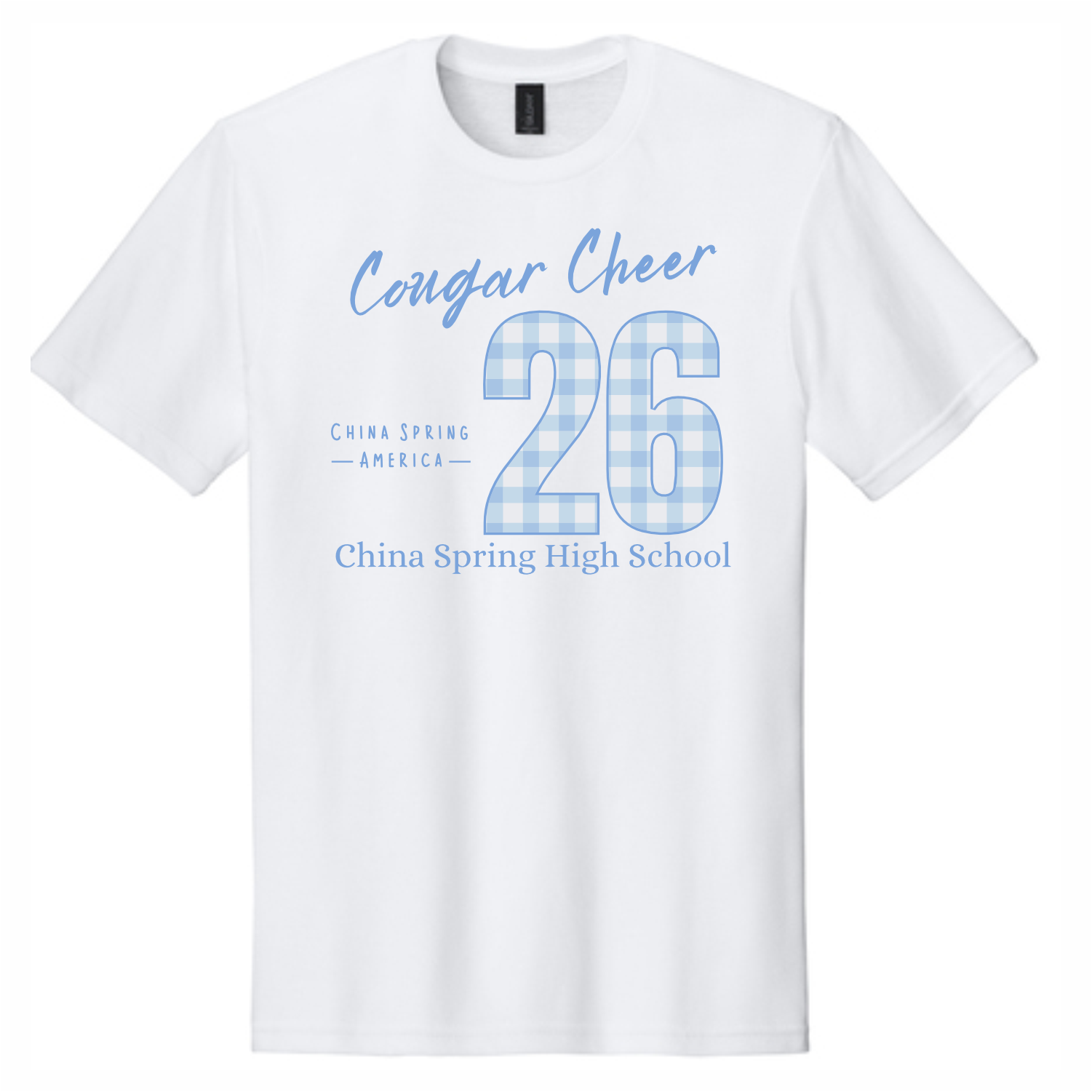 CHINA SPRING CHEER - '26 CHECKERED - SHIRT #7