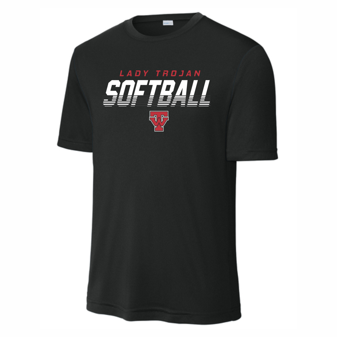 LADY TROJAN SOFTBALL DRI-FIT T-SHIRT