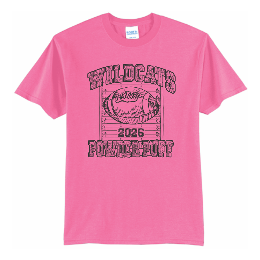 GHOLSON POWDER PUFF T-SHIRT - CHEER & STAFF