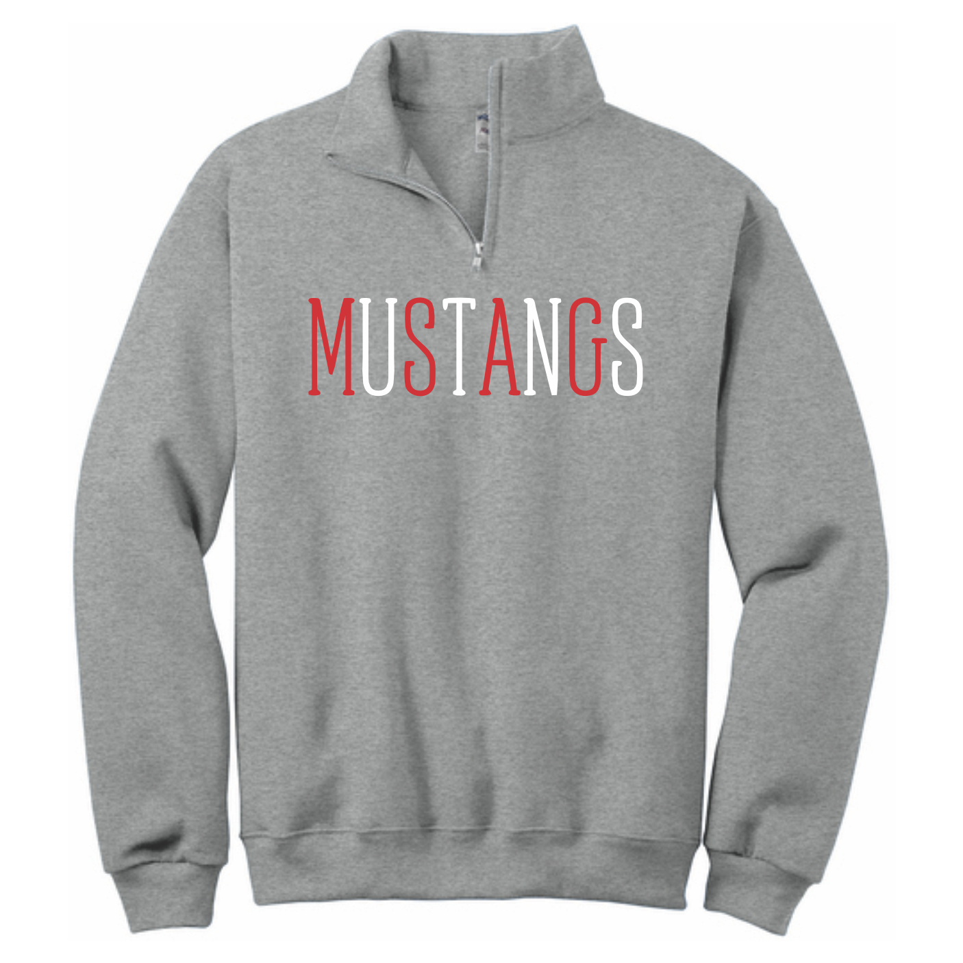 MUSTANGS QUARTER ZIP