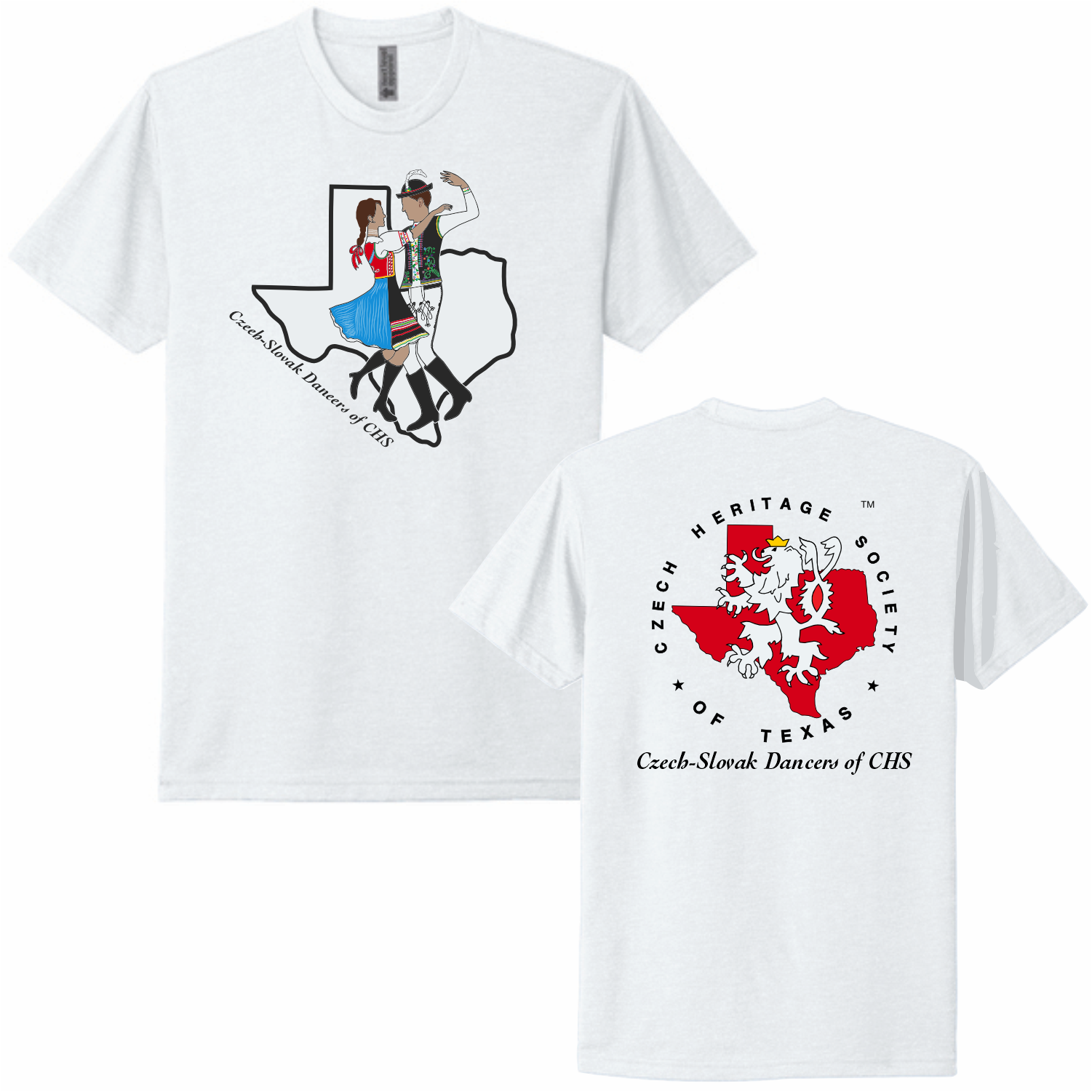 CZECH-SLOVAK DANCERS - T-SHIRT