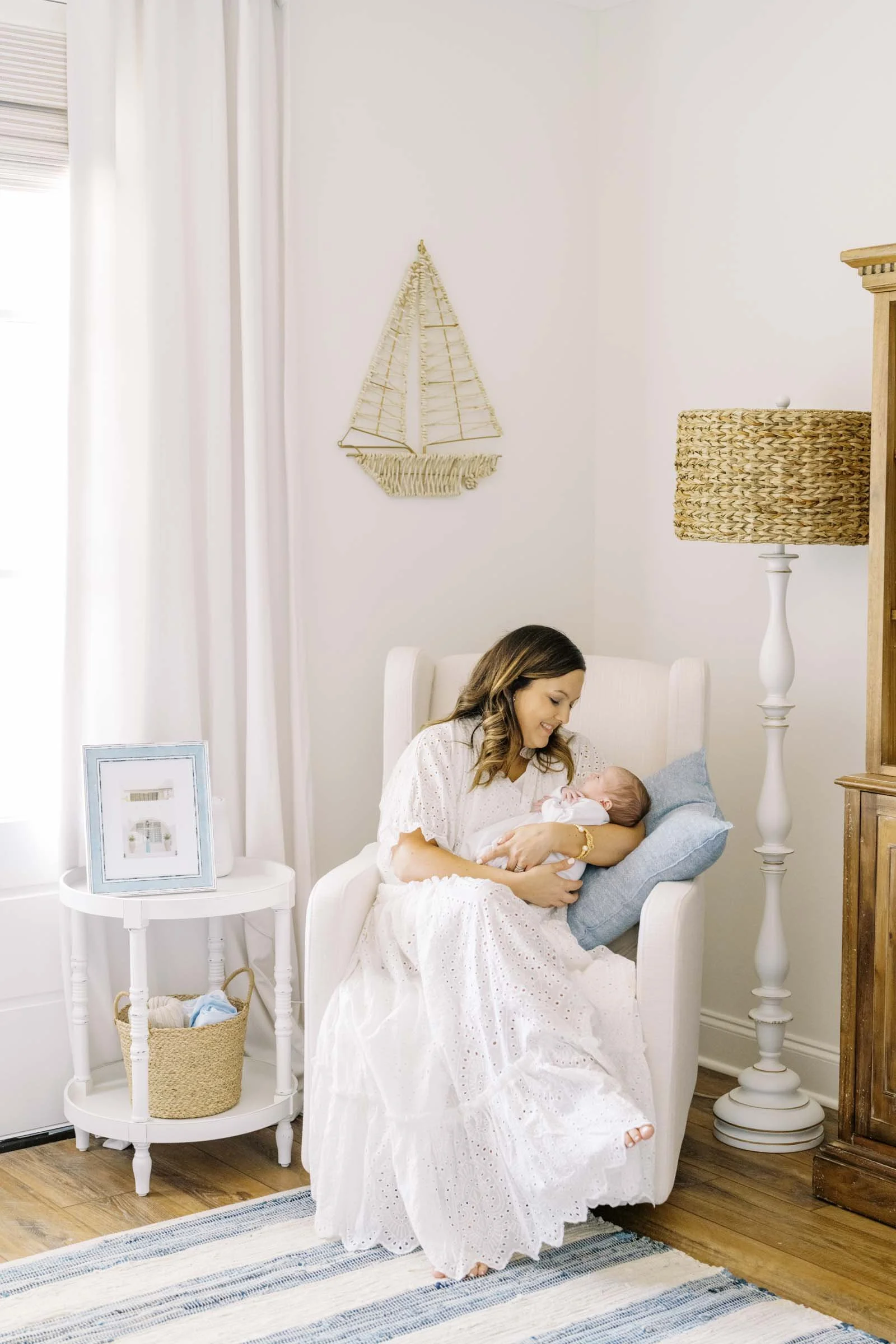 Airy, Beach Inspired Nursery and A New Miracle Baby Boy — Markie Walden
