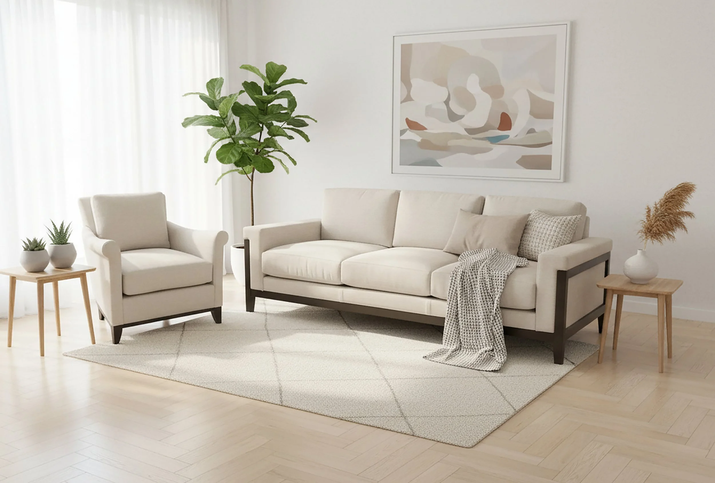 EDGEWOOD SOFA & EMMA CHAIR