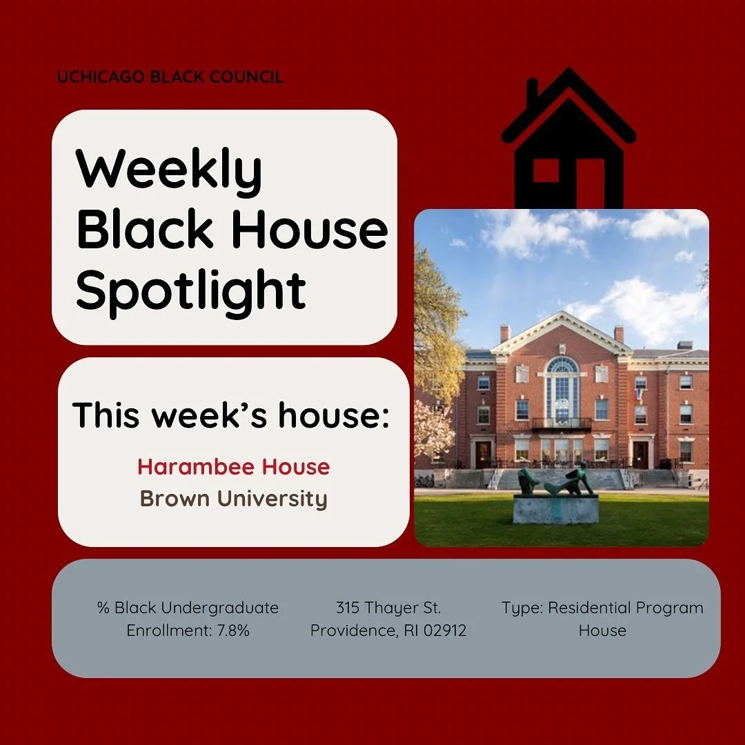 This week&rsquo;s Black House Spotlight shines on Harambee House at Brown University! Celebrated as a source of inspiration and a symbol of Black community on college campuses, we proudly recognize Harambee House.