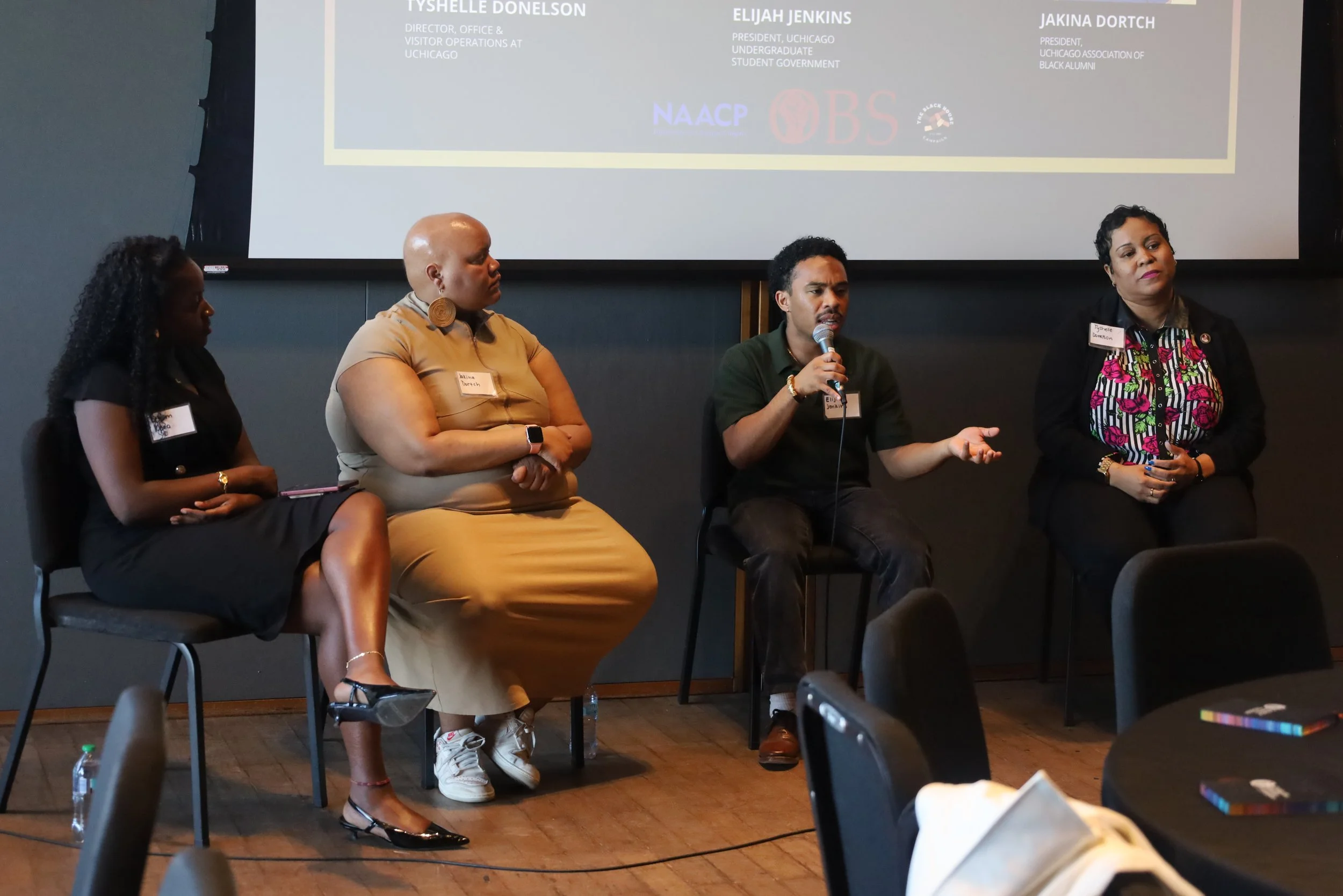Panel Discussion - Jakina Dortch, Elijah Jenkins, Tyshelle Donelson