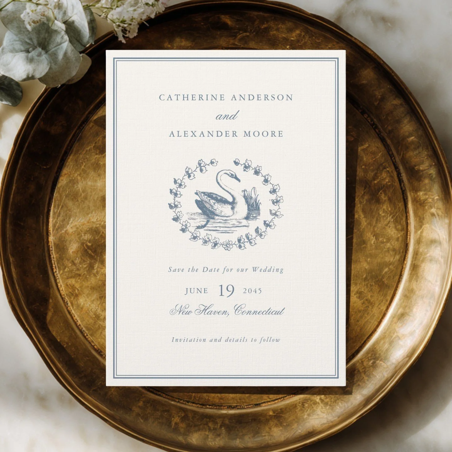 These are a few of the new save the date invitations that I've added to my @Zazzle store over the last couple of weeks for the wedding season 2026 - safe to say that I'm really leaning into the whole vintage style right now 😄 💌 🦢⁠
⁠
#weddingseason