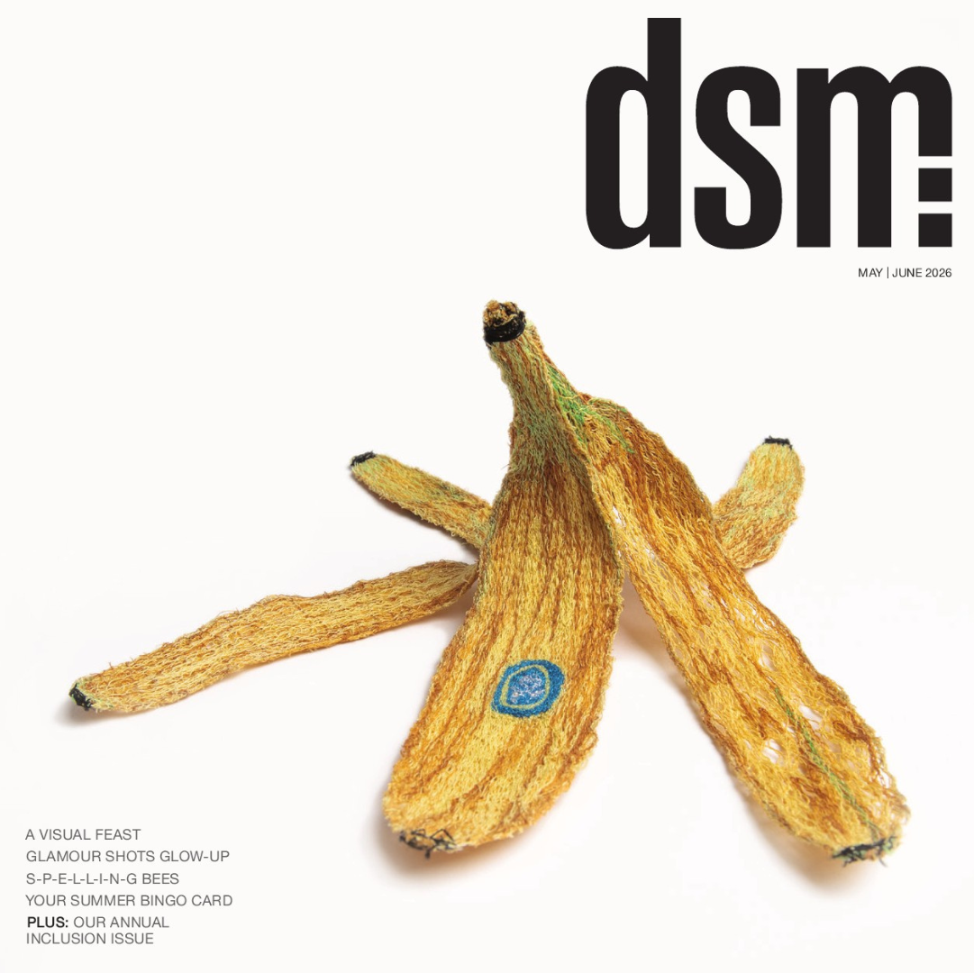 Katie Beyers featured on dsm Magazine’s May/June cover