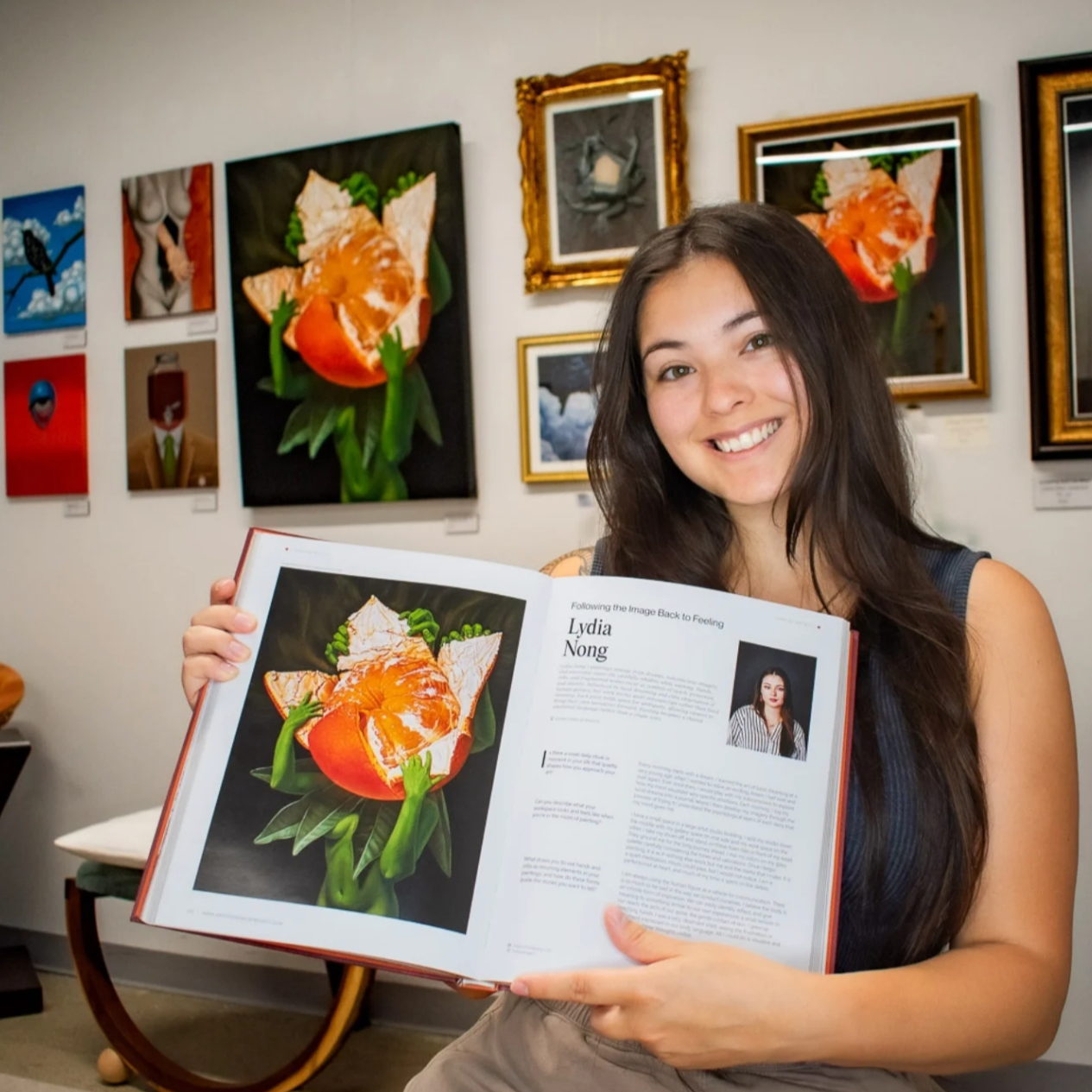 Lydia Nong featured in Arts to Heart Project’s Artist of the Year 2025 Book