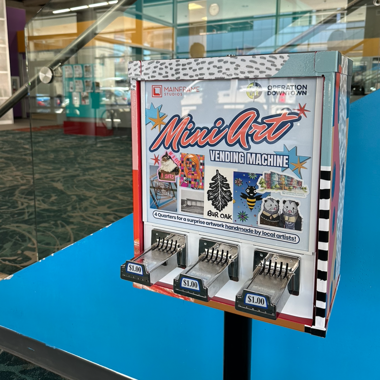 Art Vending Machine Press Coverage