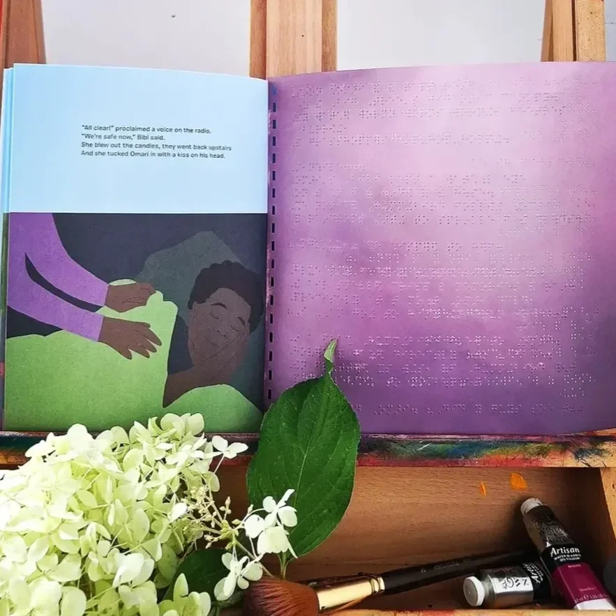“The Radical Art of Making Art Accessible” Abena Sankofa Imhotep and Jill Wells Collaboration 
