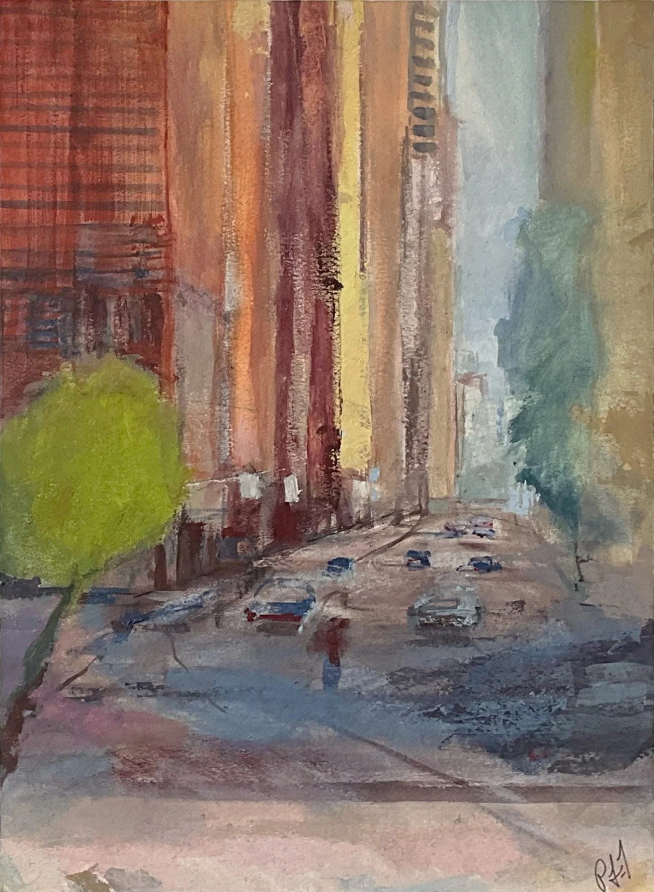 City Turn Two 12 x 16