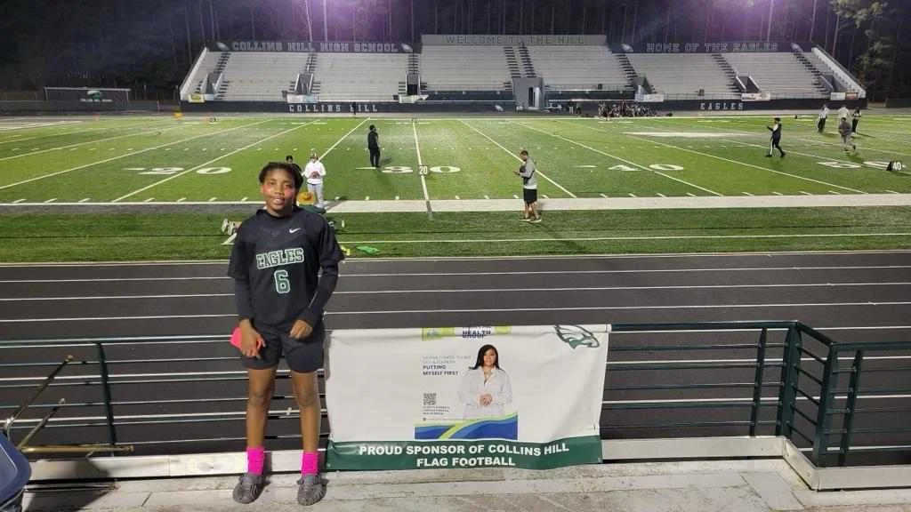 Celebrating the Determination of Our Girls' Flag Football Stars