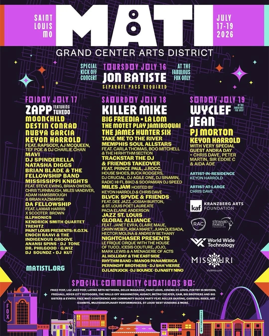 MATI Music at the Intersection 2026 Lineup.jpg