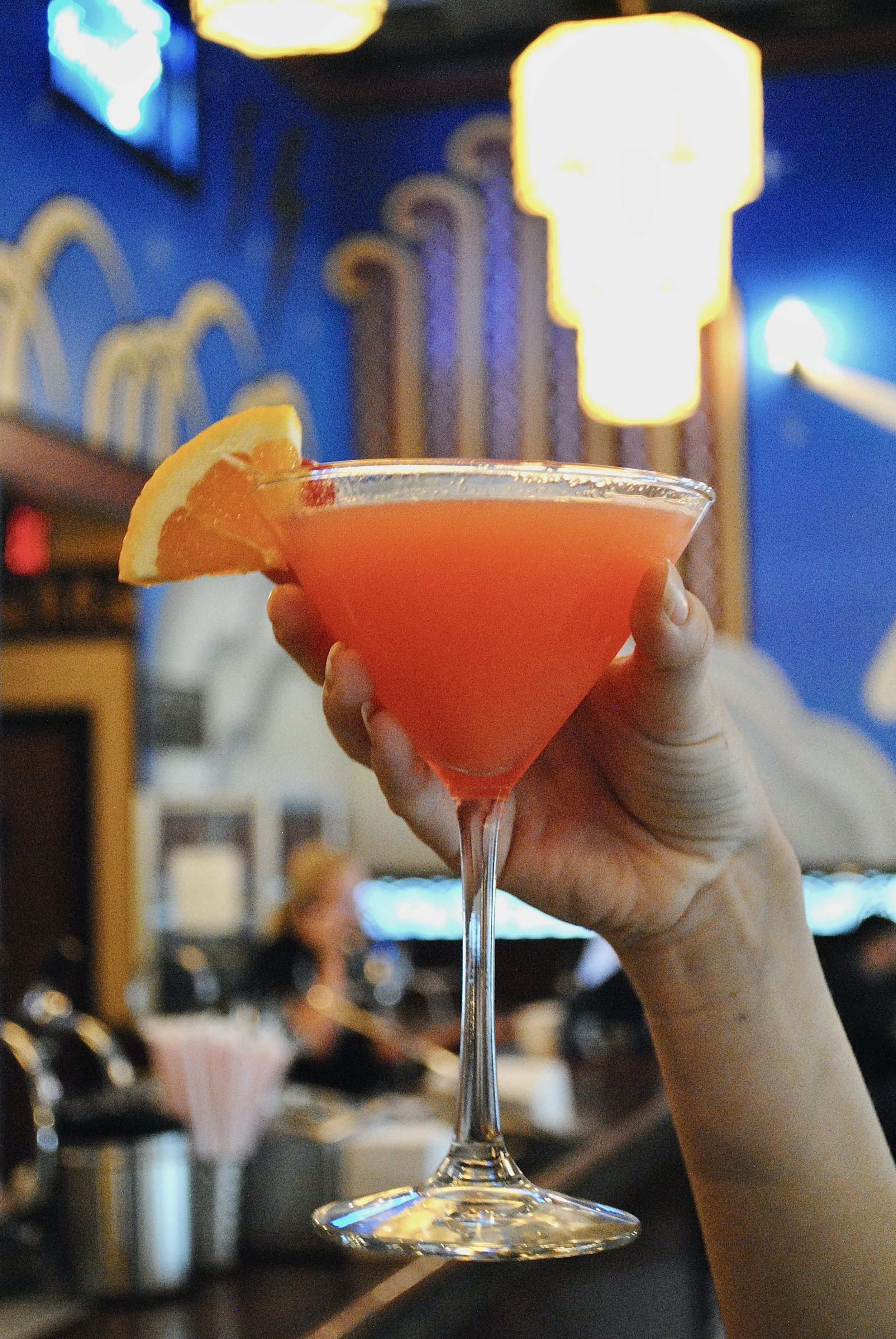 Hand-poured Ice Cream Martini at a private bar event hosted at The Fountain on Locust.