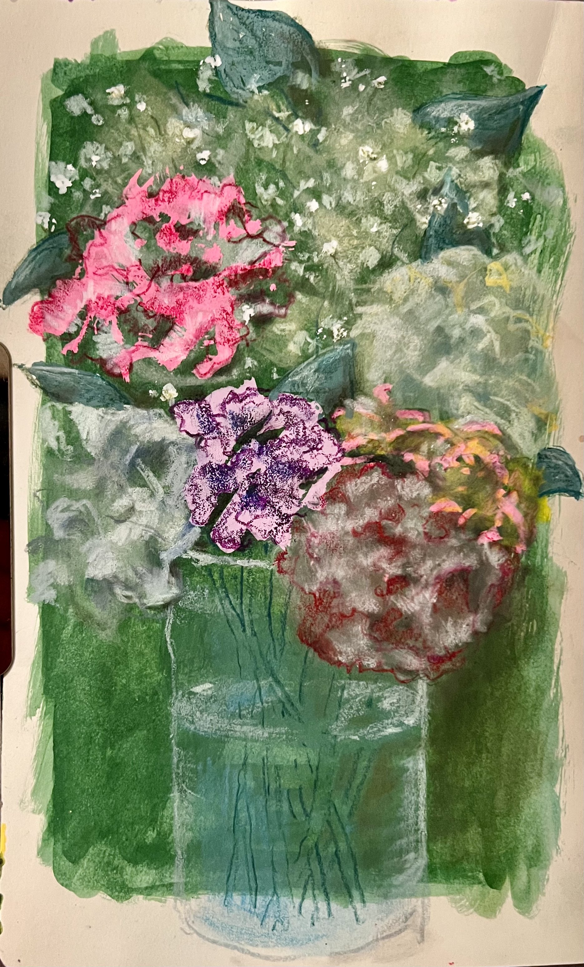 mixed media on paper
