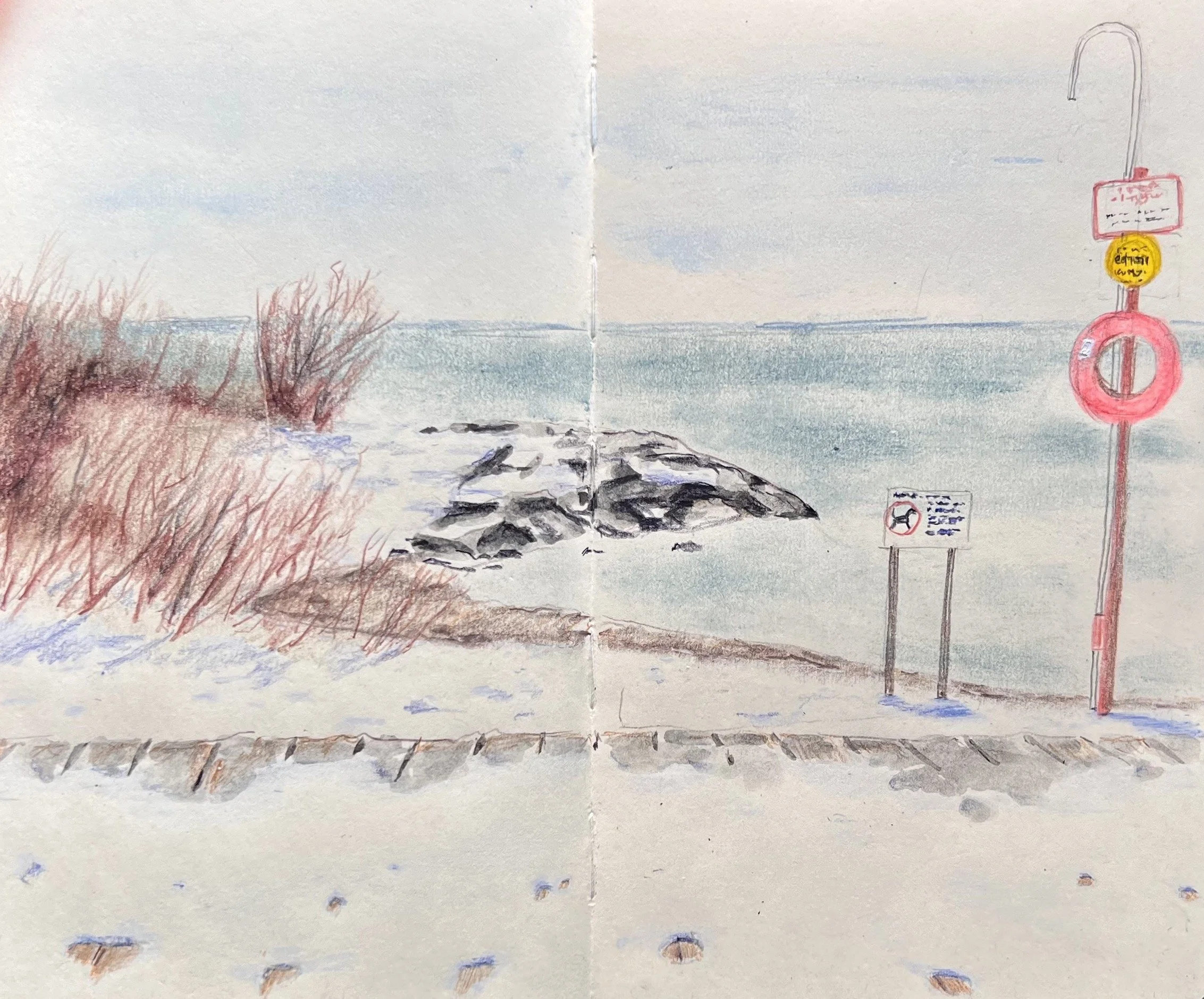 mixed media on paper