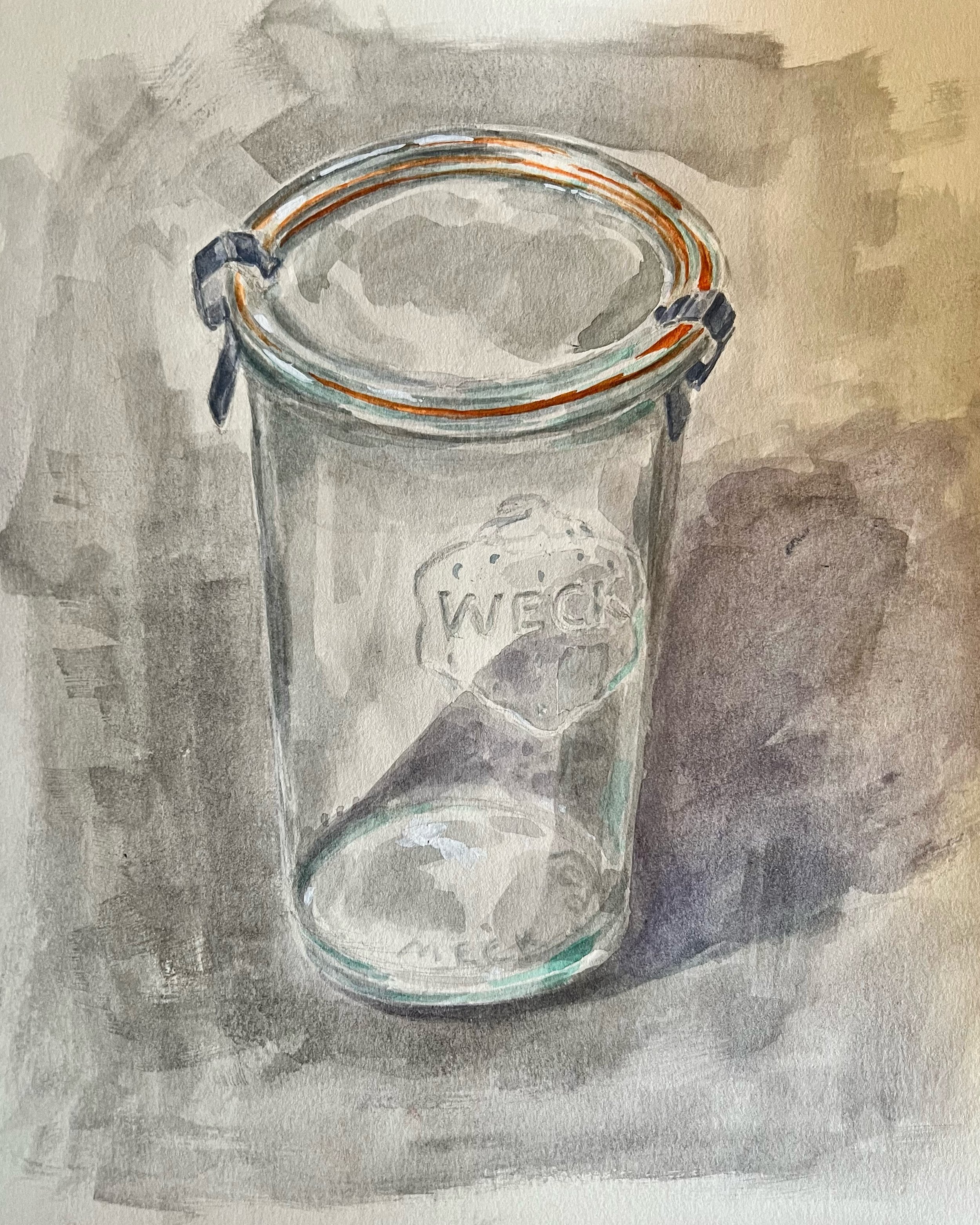 watercolour on paper