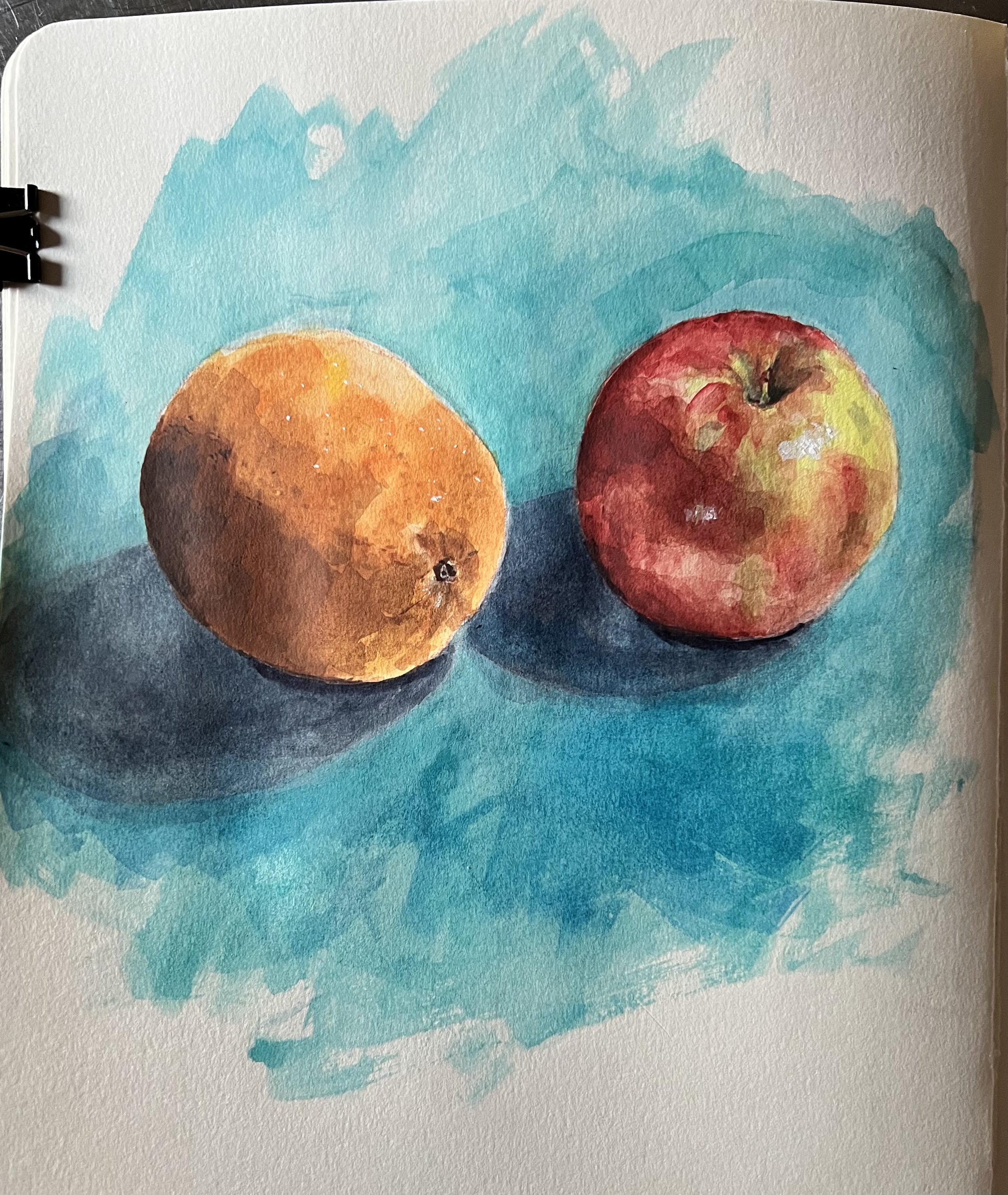 watercolour on paper