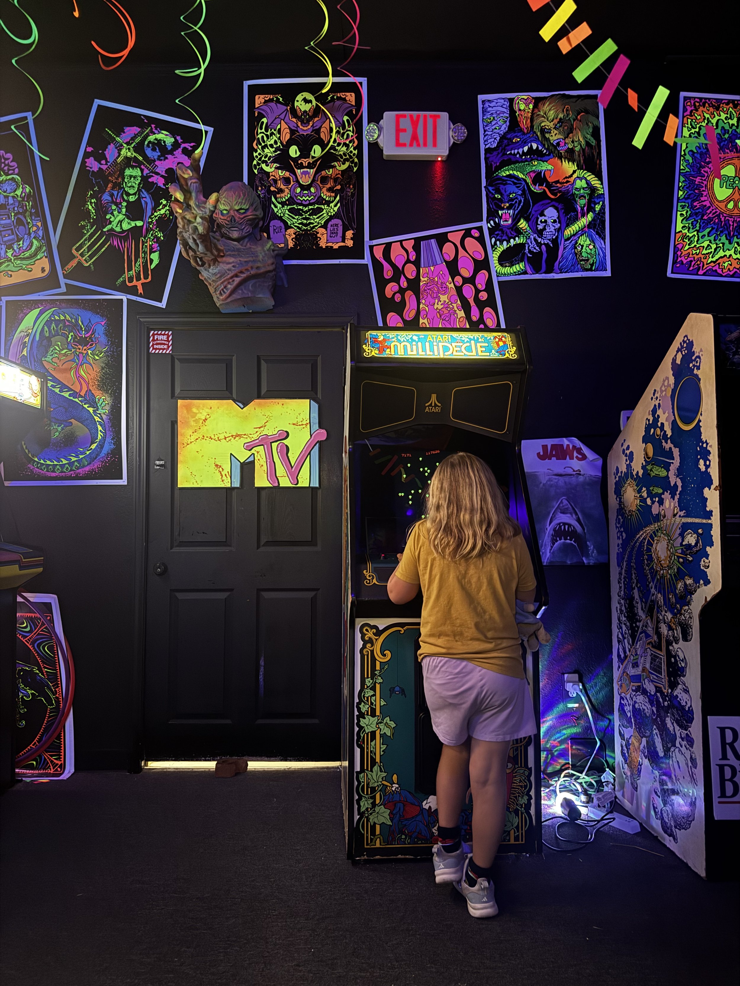 The arcade at Hawkins Headquarters is free and you can play all of the games! 