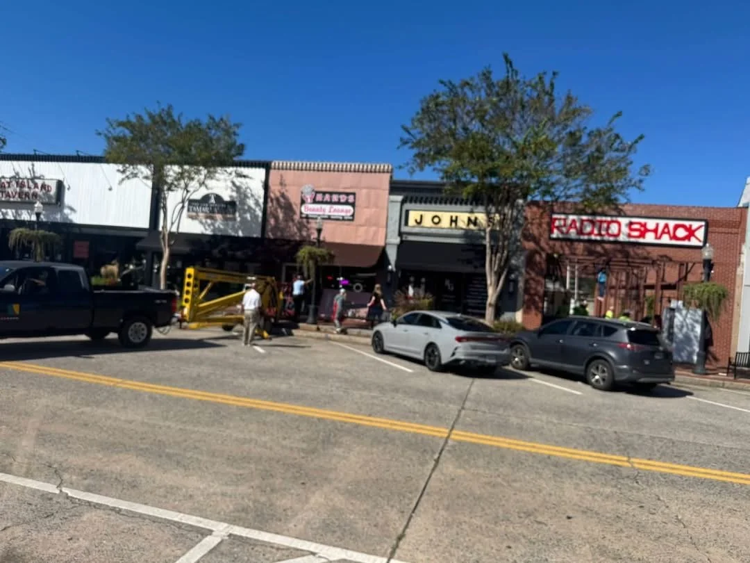 The town of Jackson is transformed by film students at Southern Crescent Technical college into the set of Stranger Things for the weekend. 