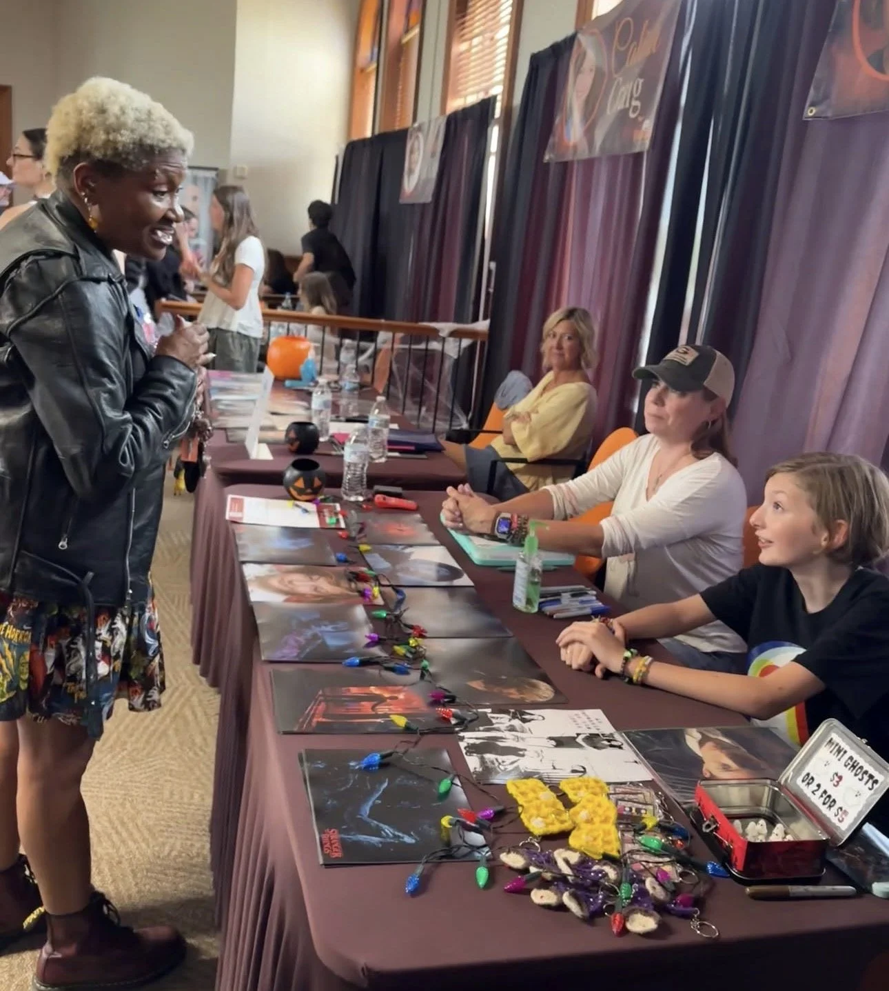 The cast were so friendly and fun!