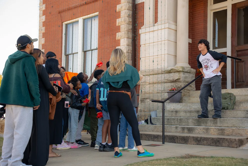 Guided walking tour in historic downtown Jackson Georgia