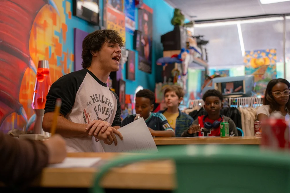 Stranger Things themed trivia with prizes on Stranger Tours walking tour in Jackson Georgia