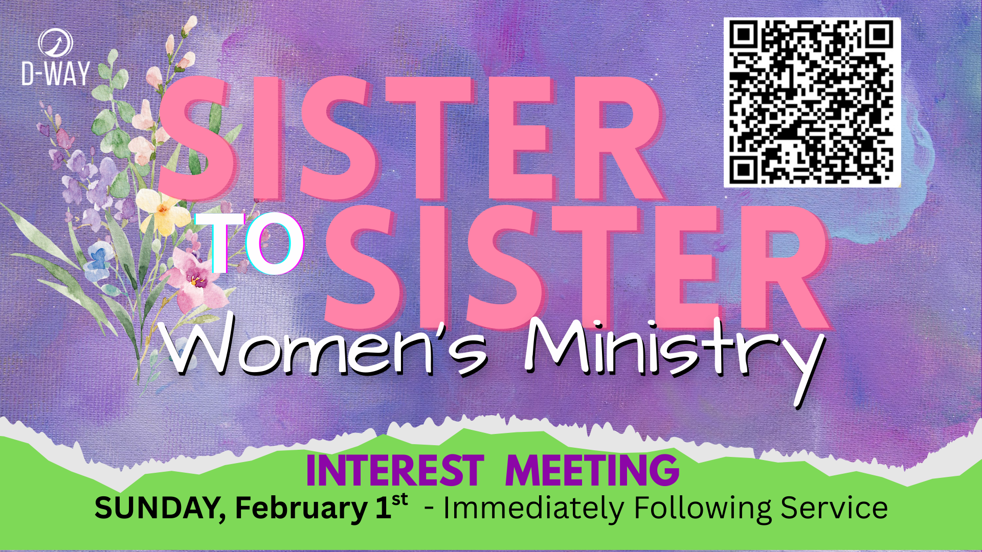 Sister to Sister Interest Meeting