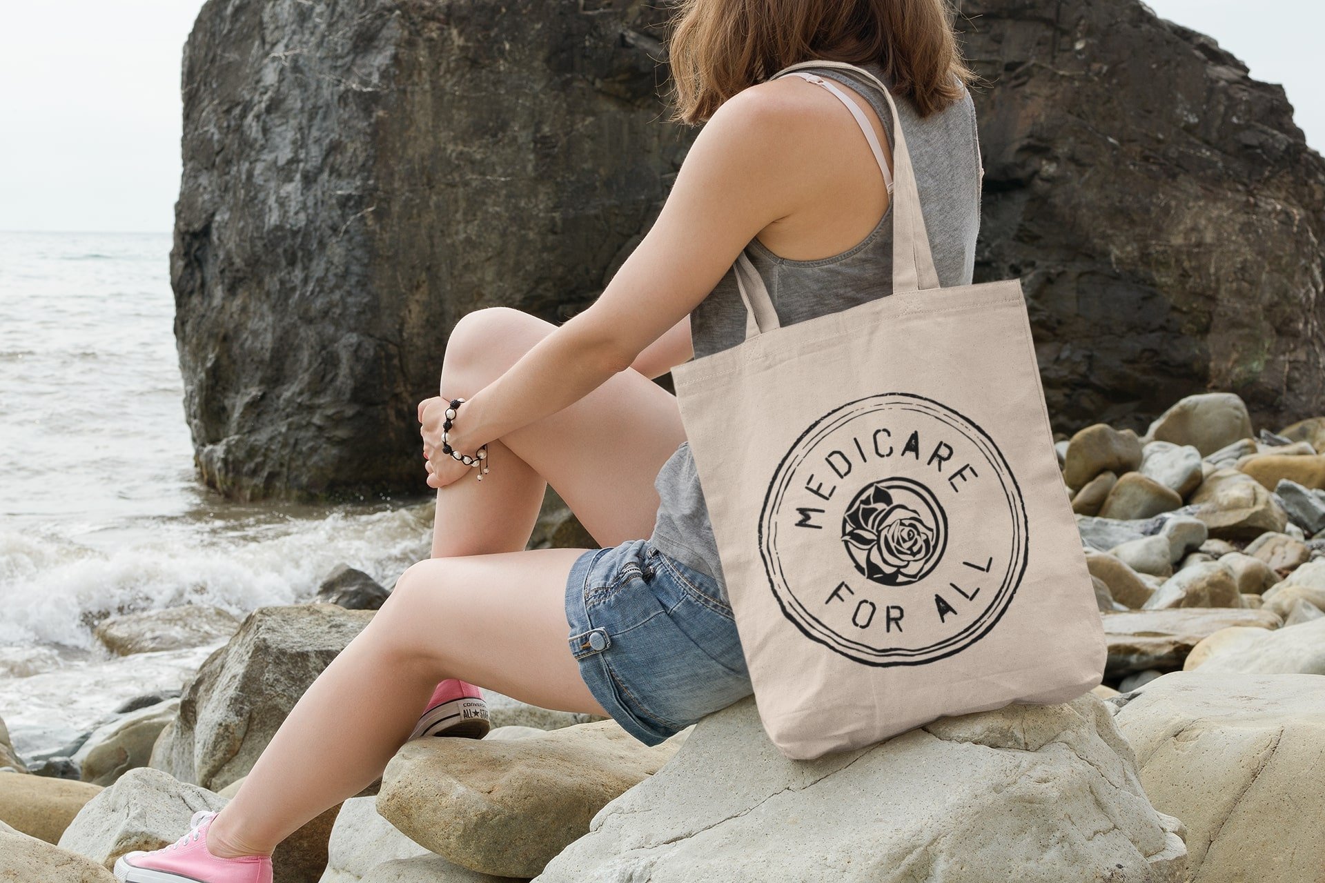 Canvas Medicare for All Tote