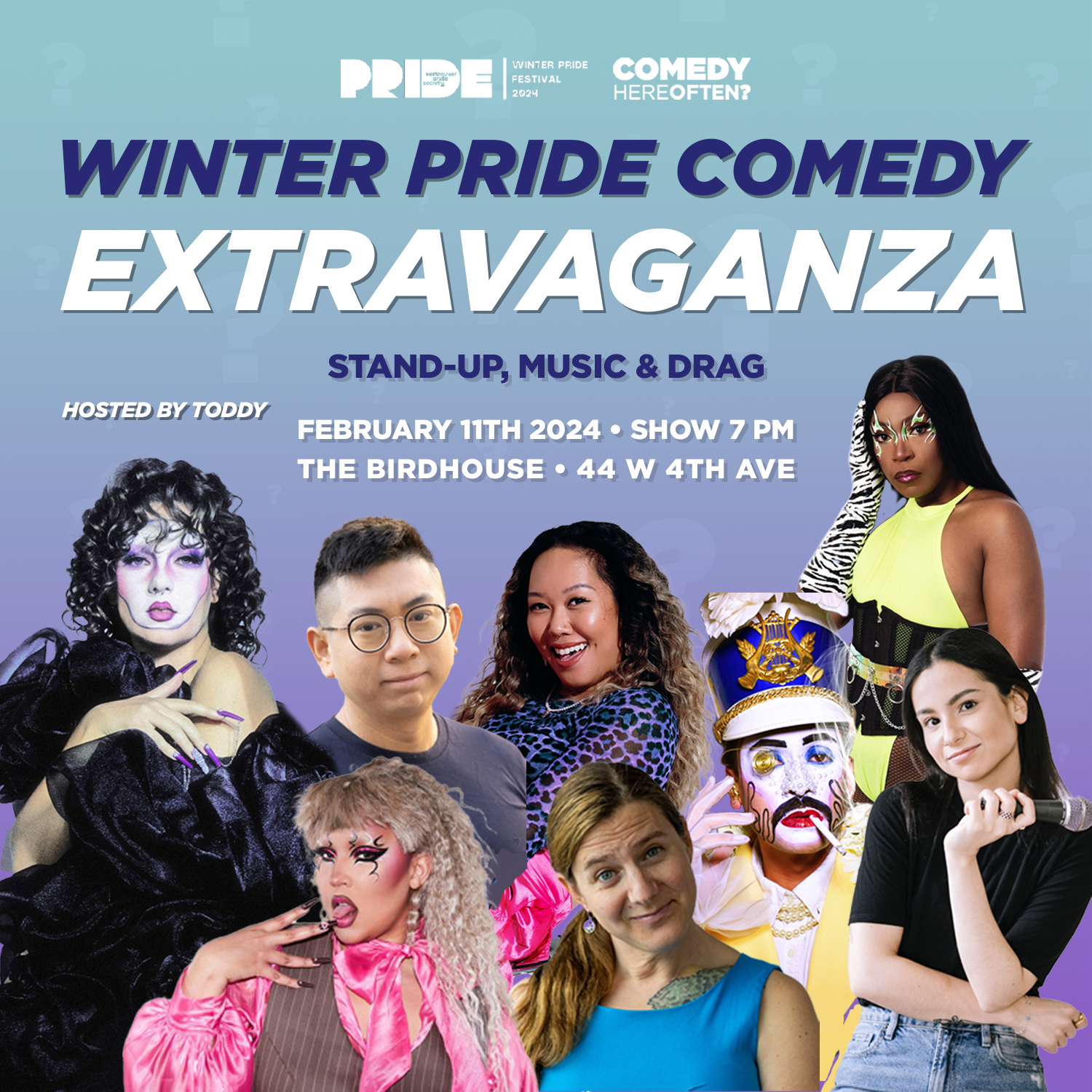 Winter Pride Comedy Extravaganza