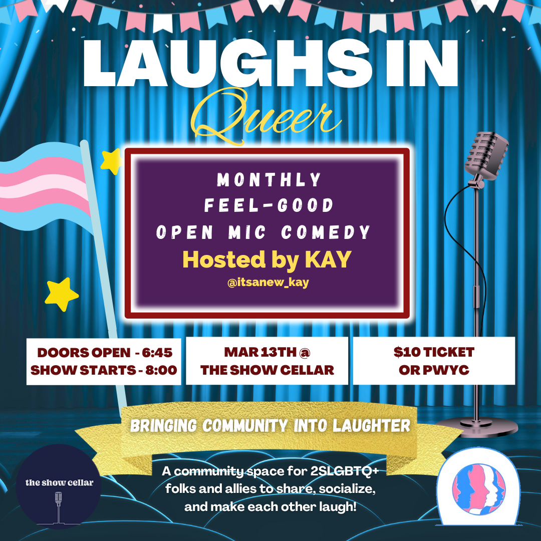 Laughs in Queer - A Comedy Social & Open Mic