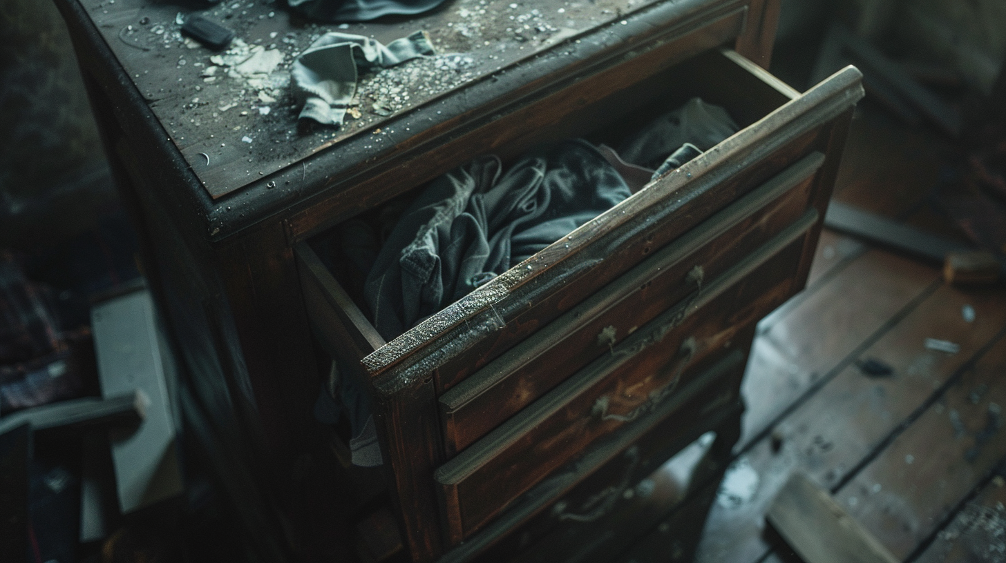 after smoke damage corrosive particles can settle on surfaces and begin causing deterioration over time.